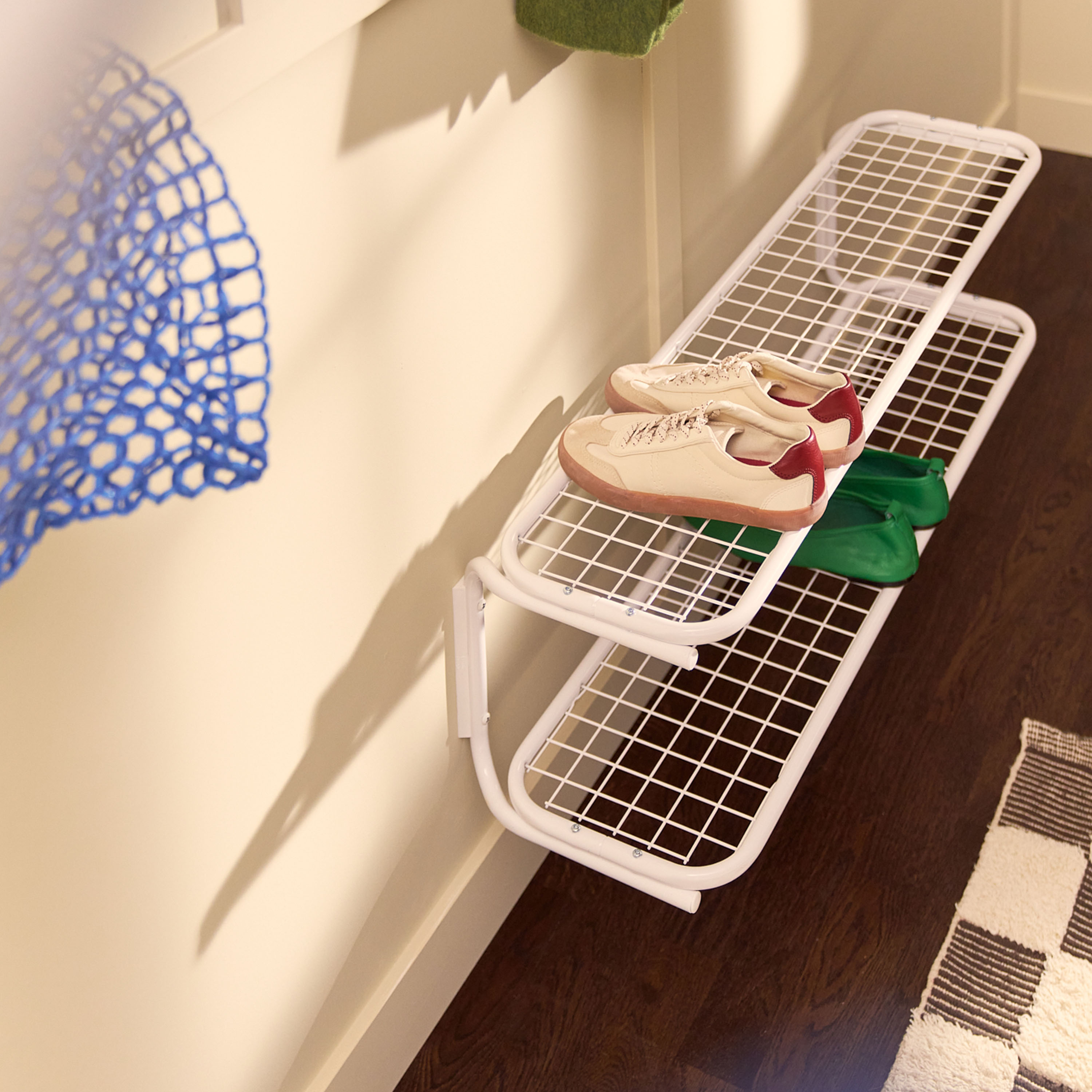 Essem Design Classic Skohylla Dubbel Vit 80cm