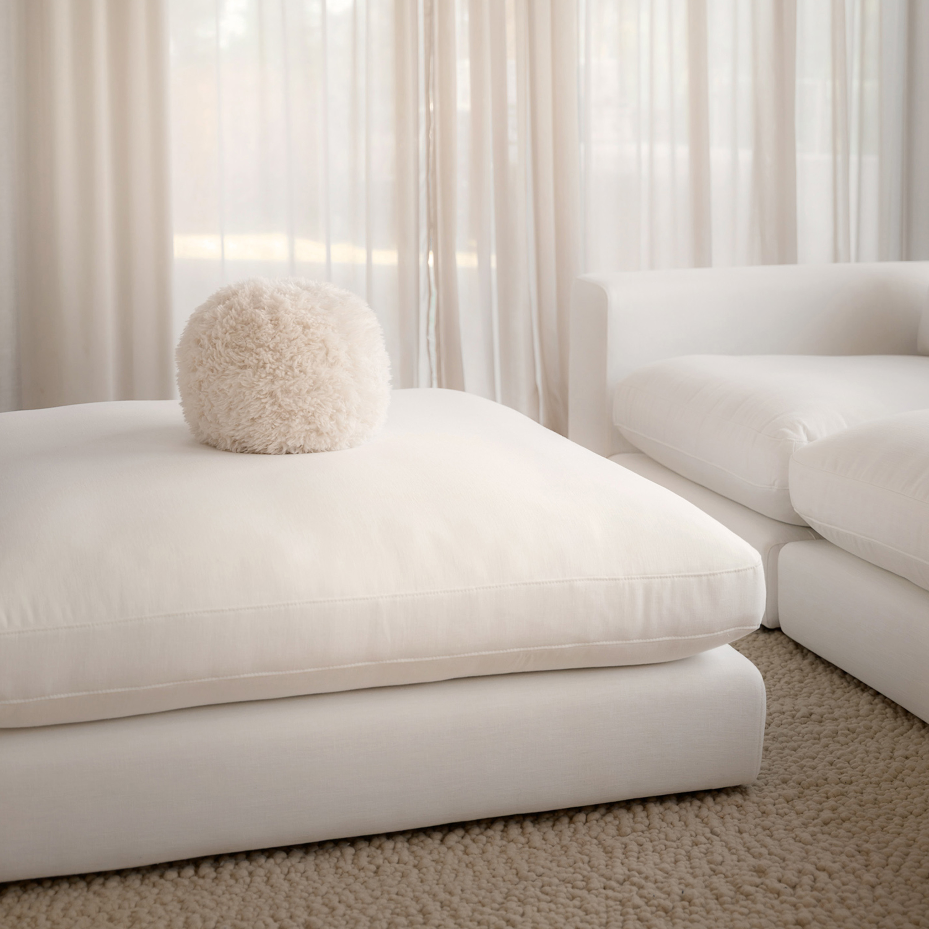 Sleepo Collection Sphere Prydnadskudde Doodle Ø36