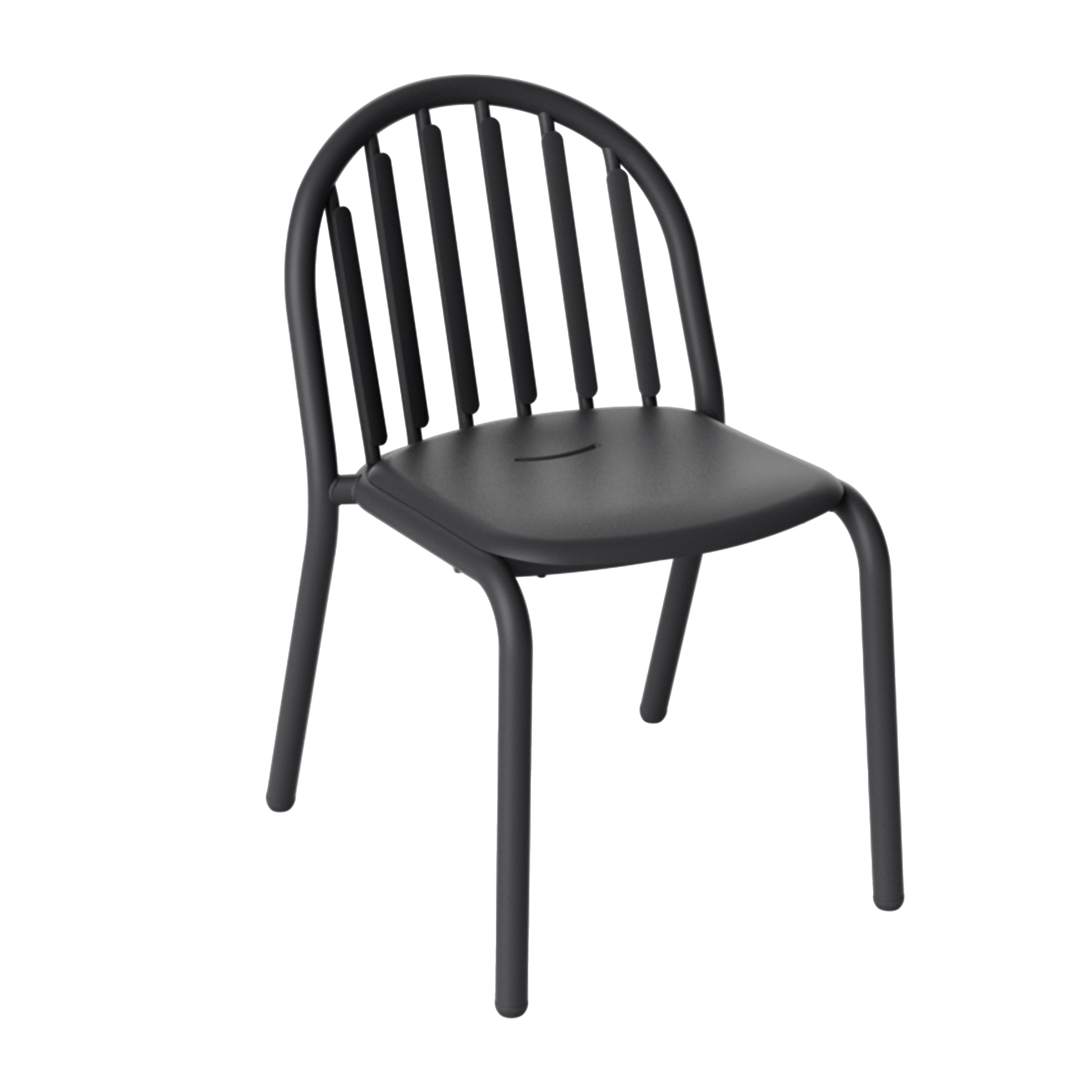 Fred's Essstuhl Anthracite 2er-Pack