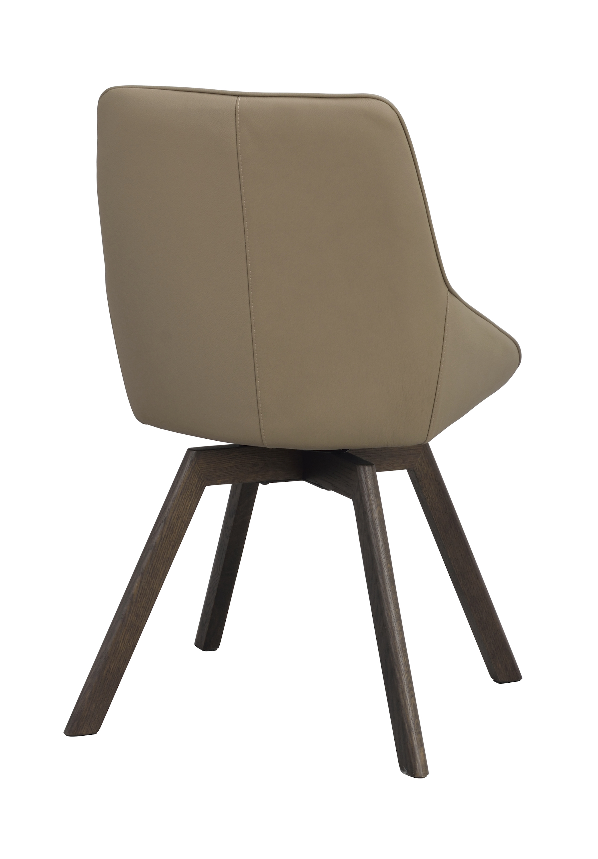 Rowico Home Alison Matstol Beige Läder/Brun