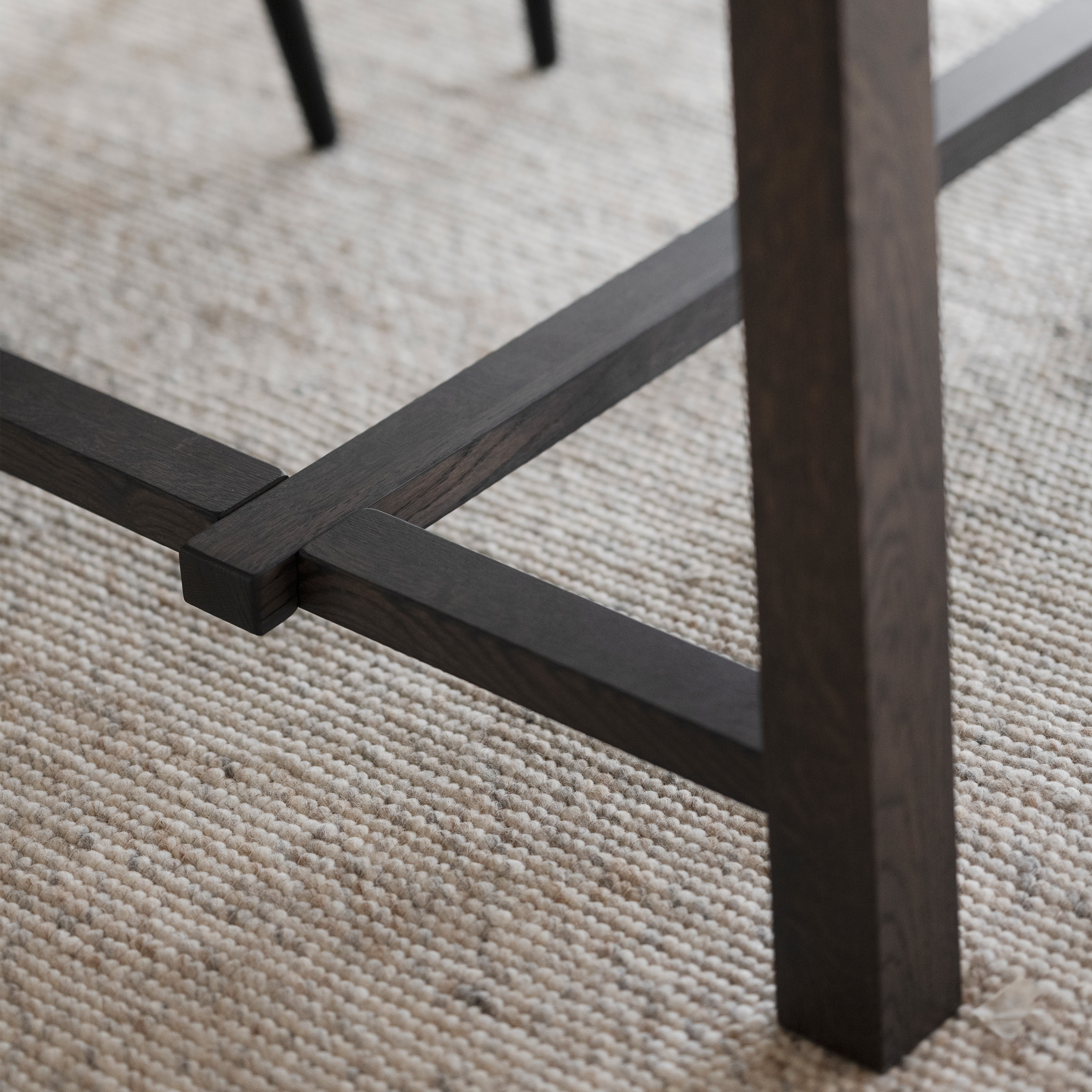 Rowico Home Brooklyn Matbord Mörkbrun Ek 220cm