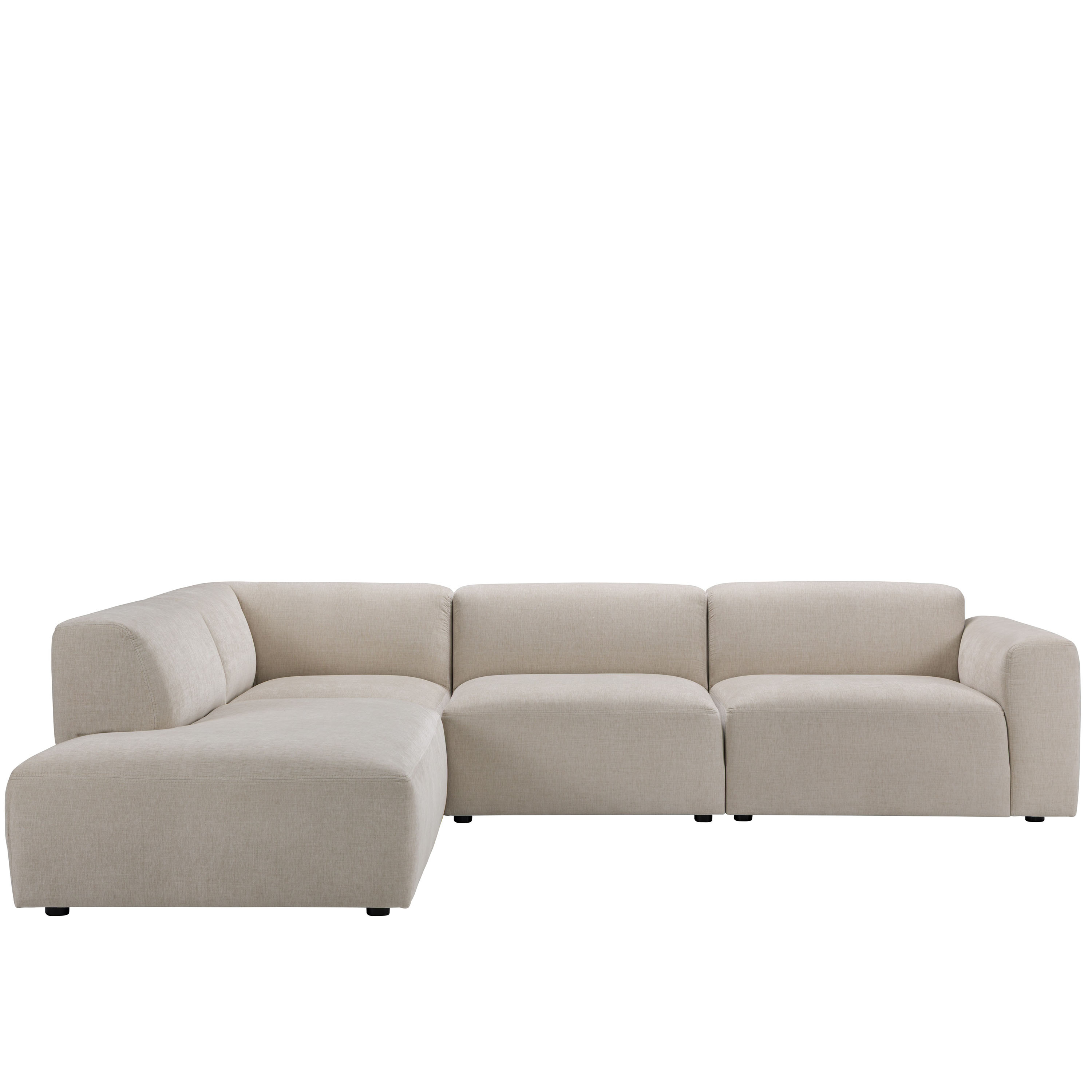 Thalia Hjørnesofa Open End Venstre Light Nature 313x245