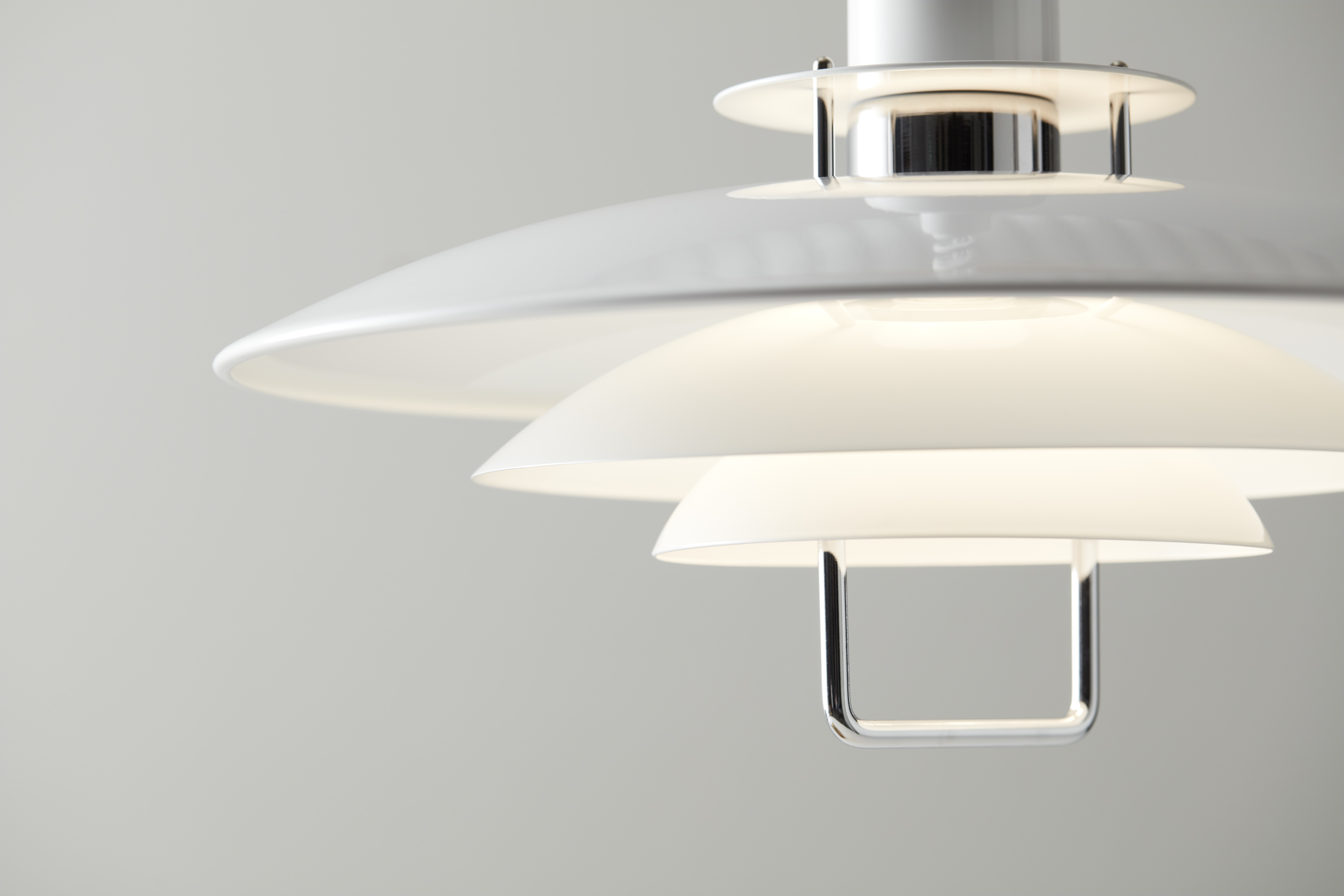 Belid Primus II Kattovalaisin Valkoinen/Kromi