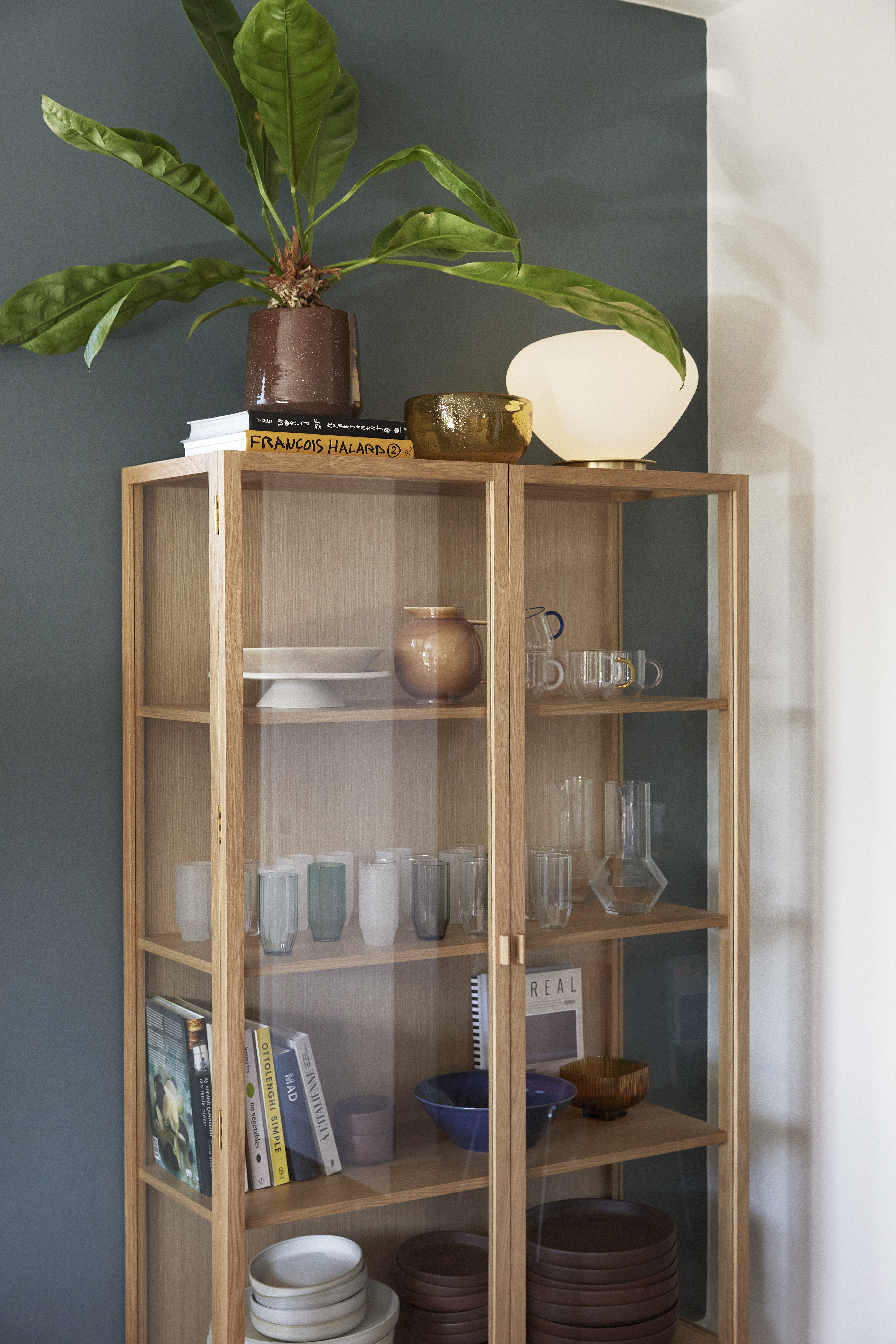 Hübsch Panorama Vitrinskåp FSC 190cm