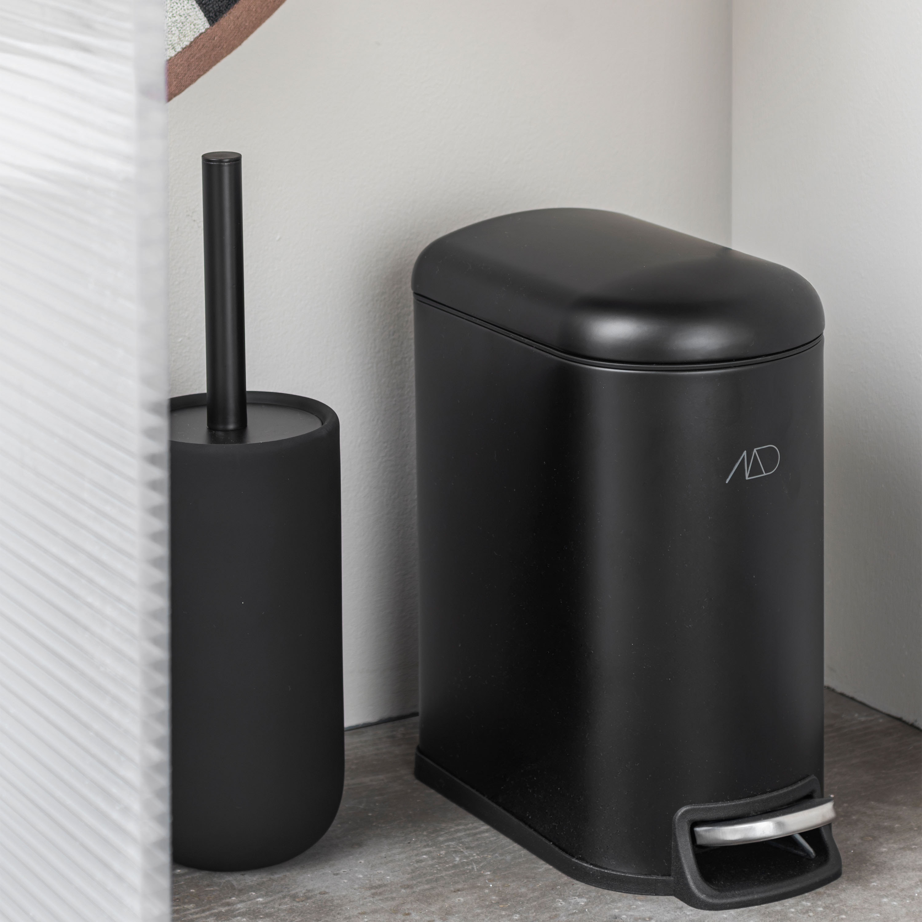 Mette Ditmer Mini-Walther Treteimer Schwarz