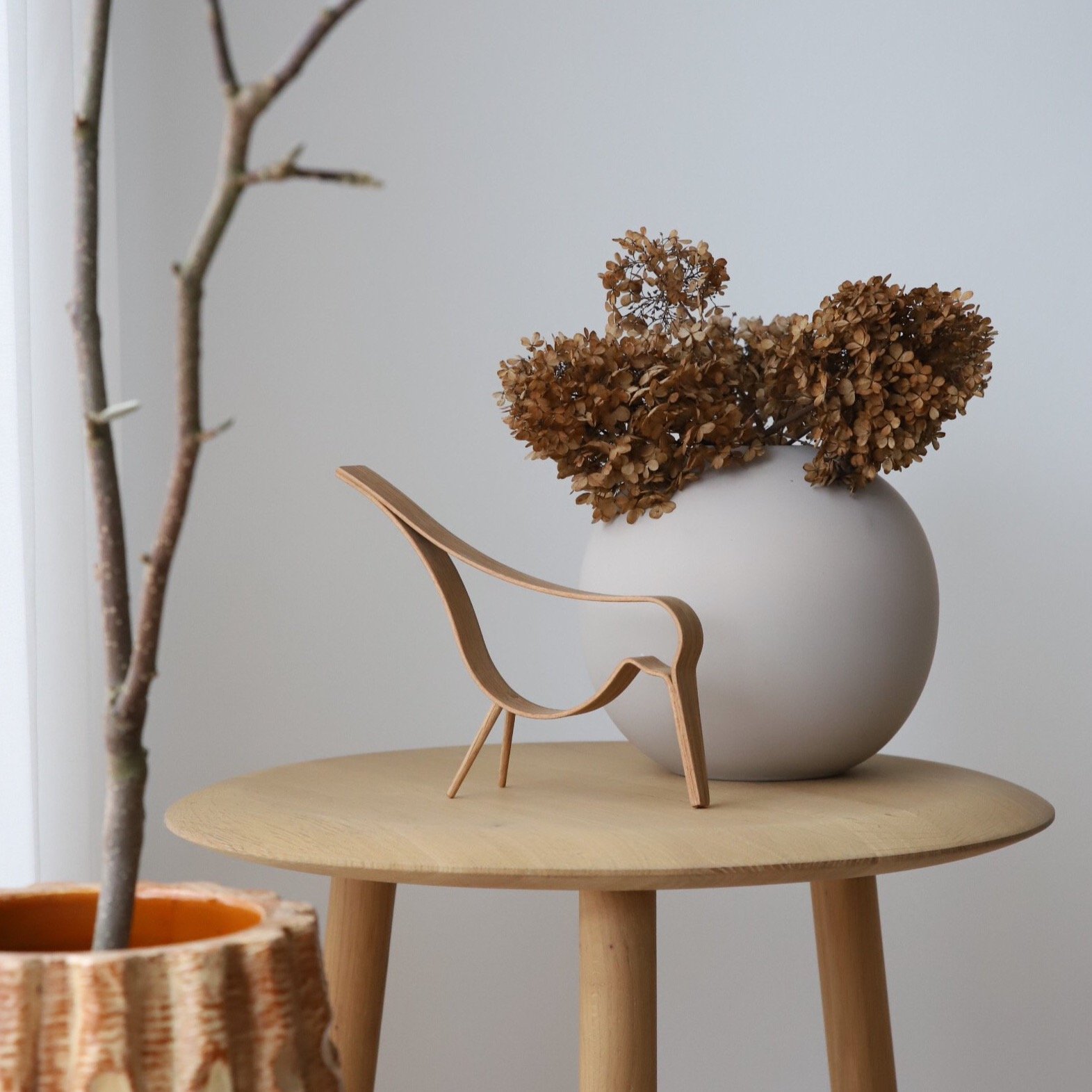 Cooee Design Woody Bird Koriste tammi Medium