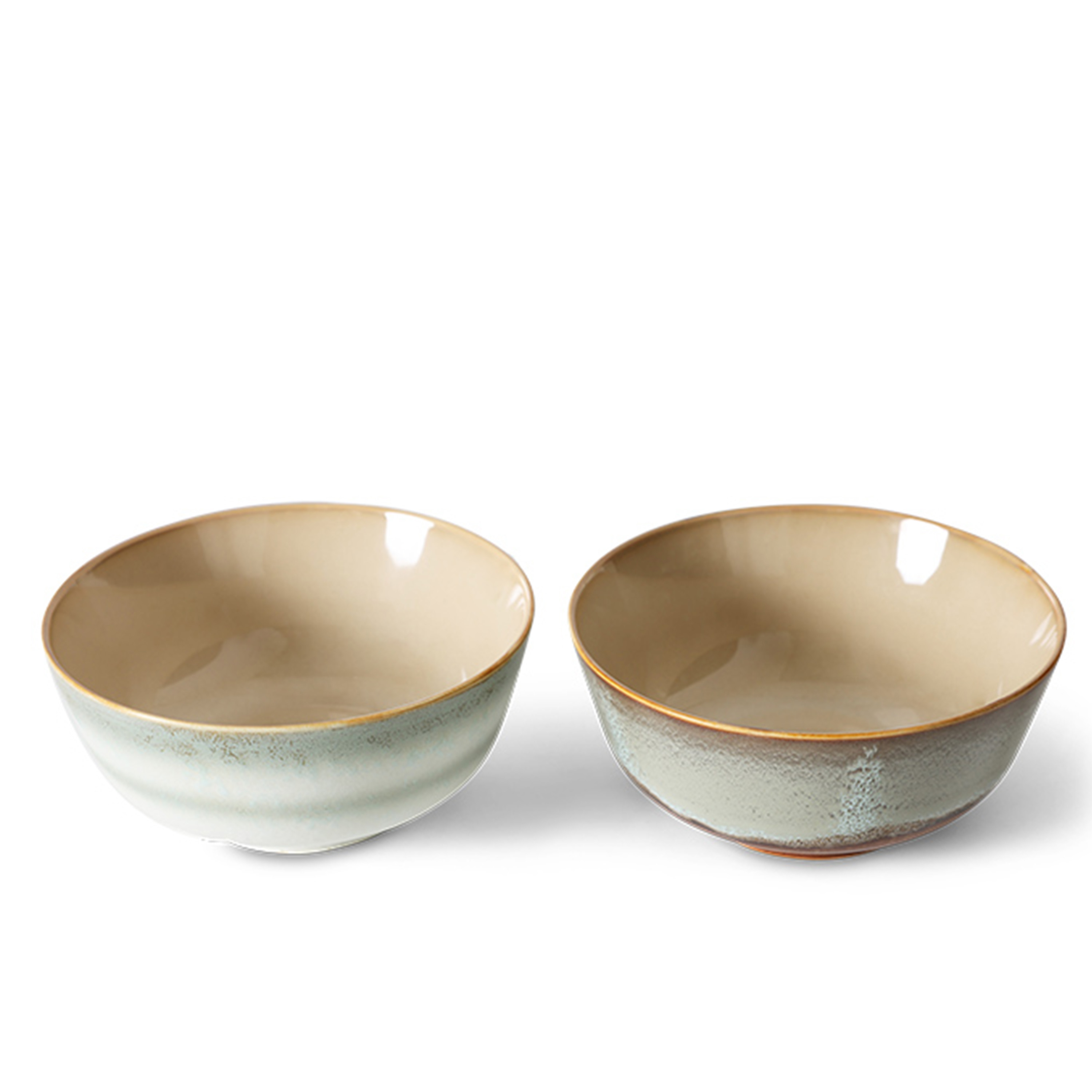 HKliving 70s Ceramics Ramenkulho Verge 2-pack