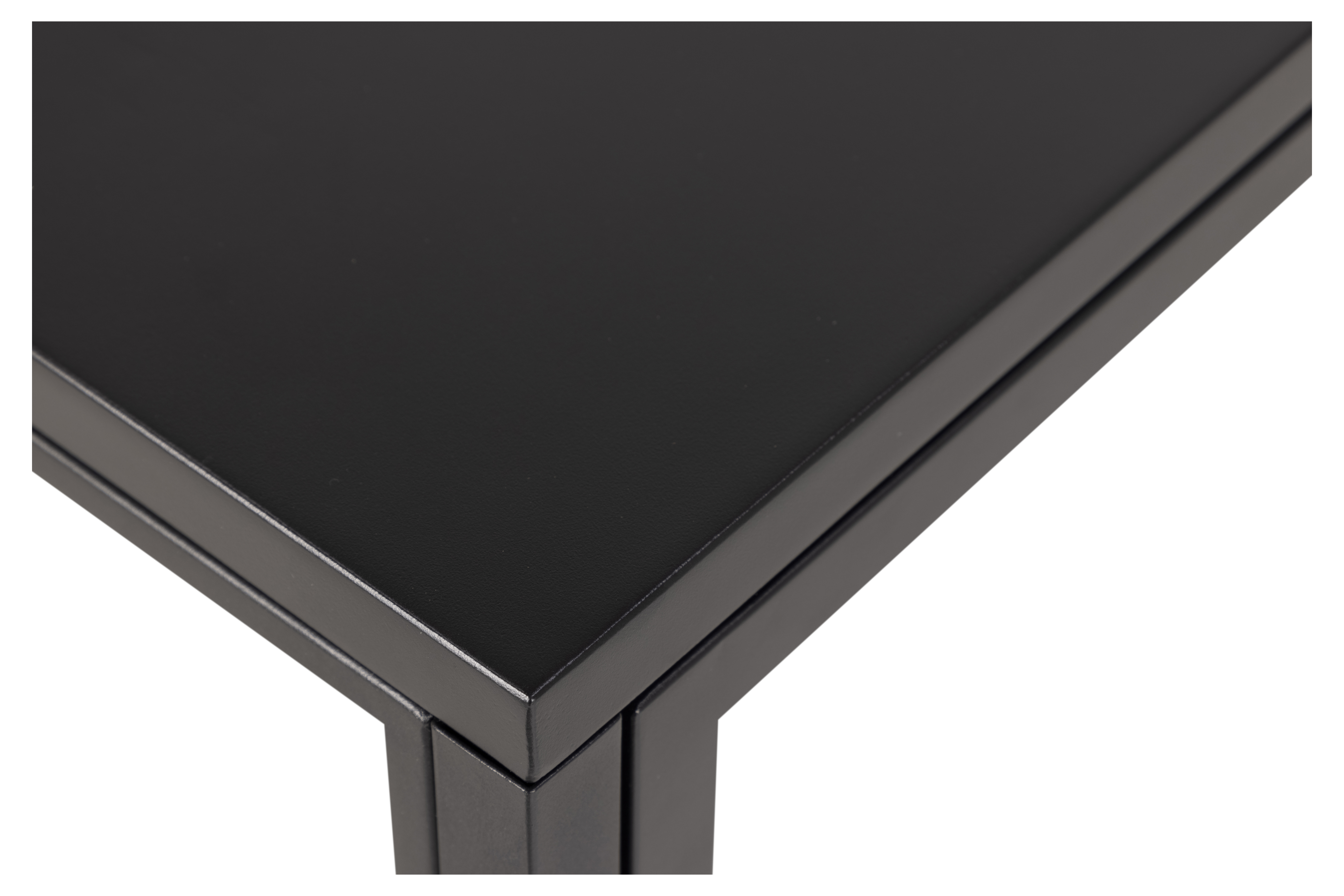 Nordic Home Neah Vitrineschrank Schwarz 98cm