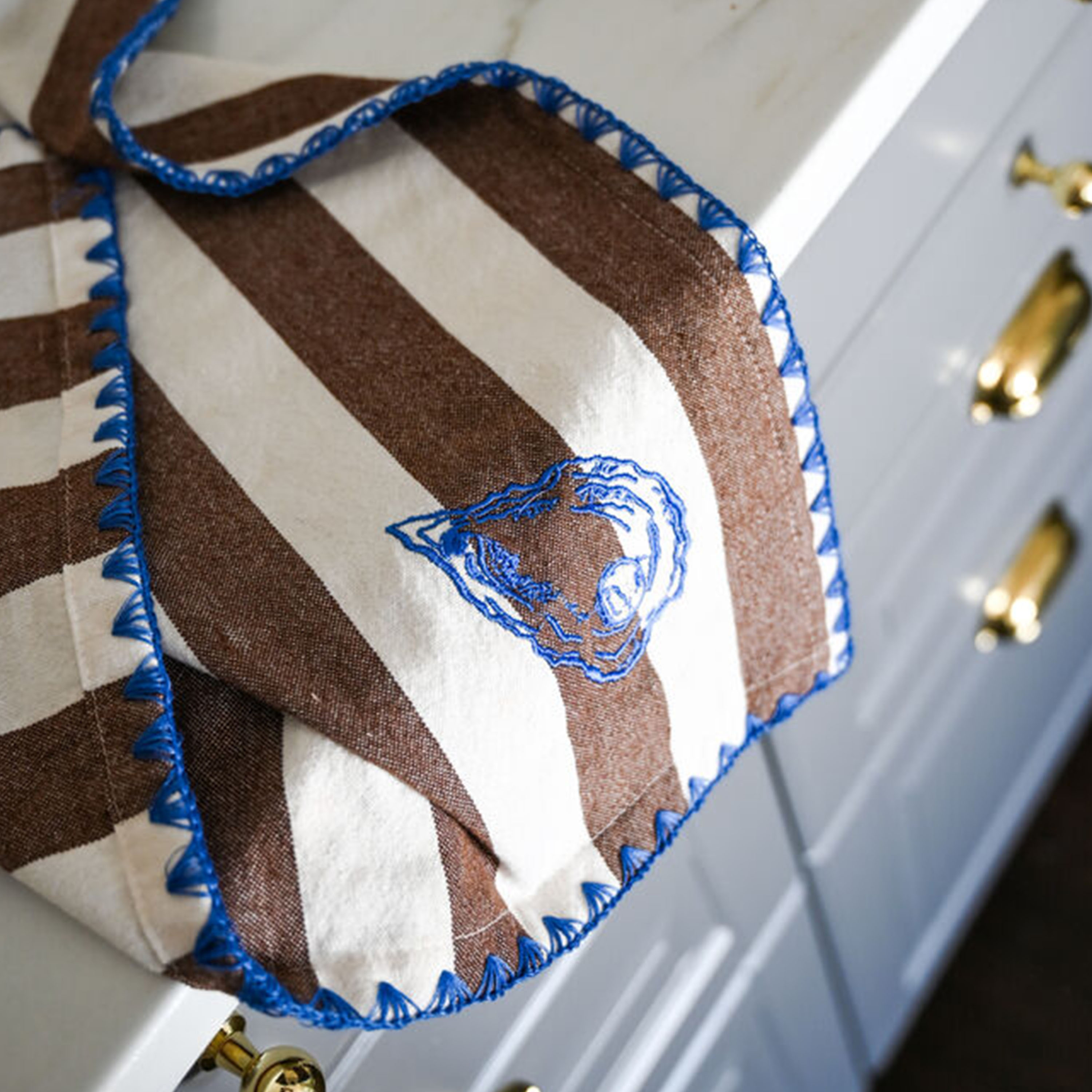 Byon Bubba Kökshandduk Oyster 50x70 2-pack