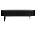 Freja TV-Bänk Black Oak 160cm