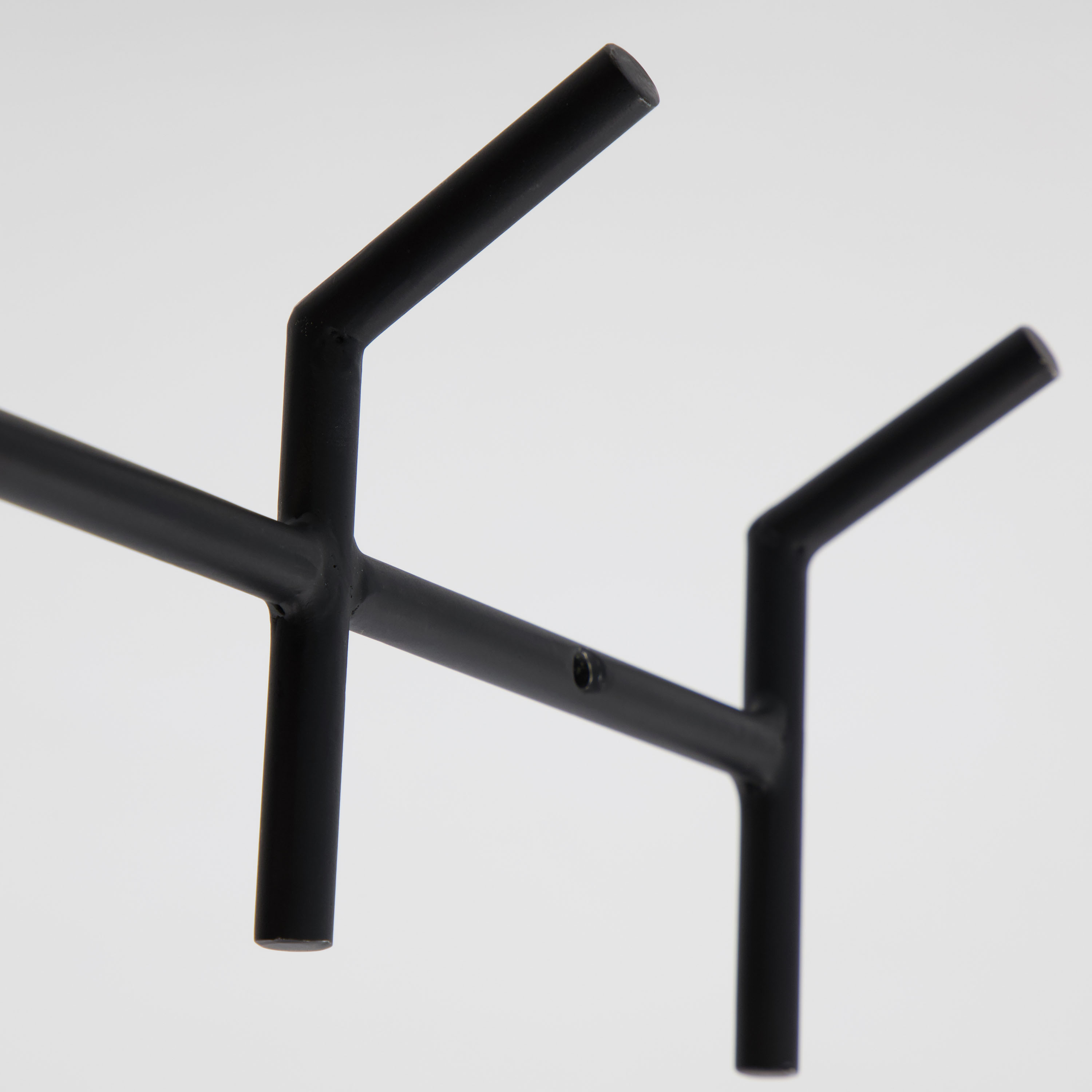 House Doctor Paro Wandhaken Schwarz 48 cm