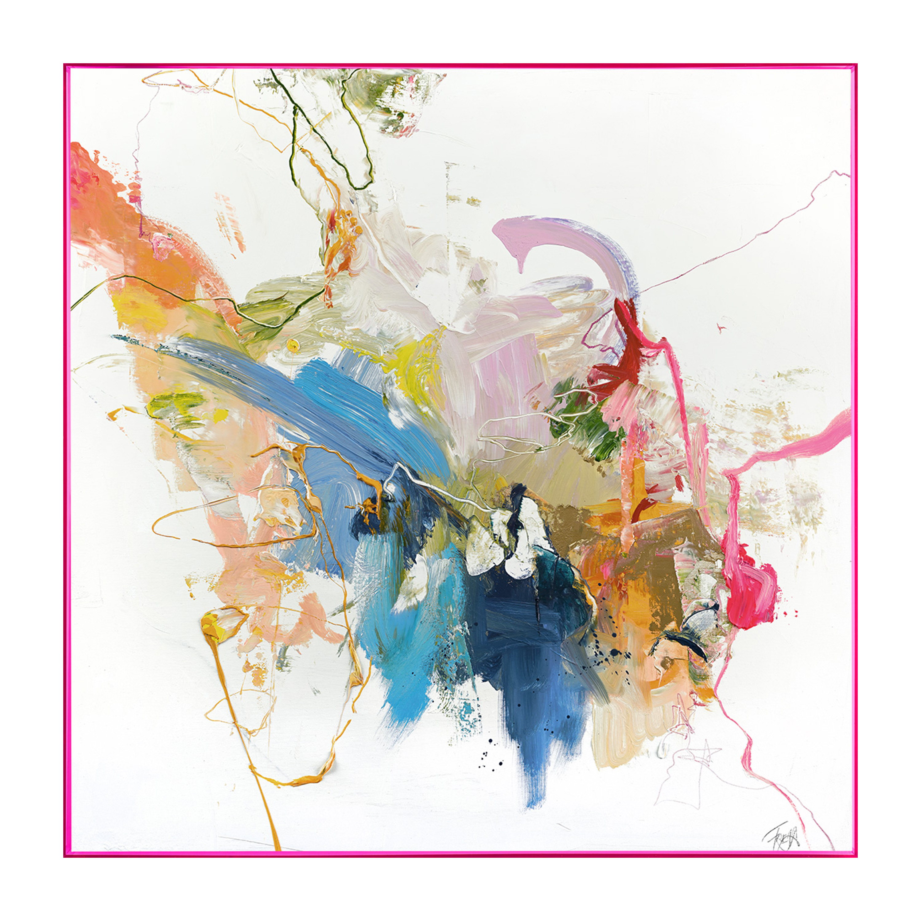 Confidential Tavla Pink 100x100