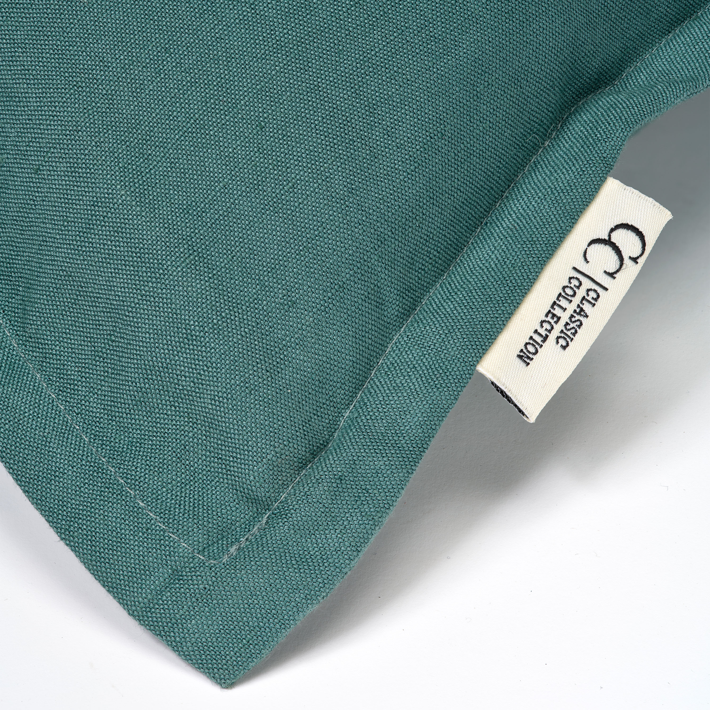 Classic Collection Classic Linen Kuddfodral Teal 50x50