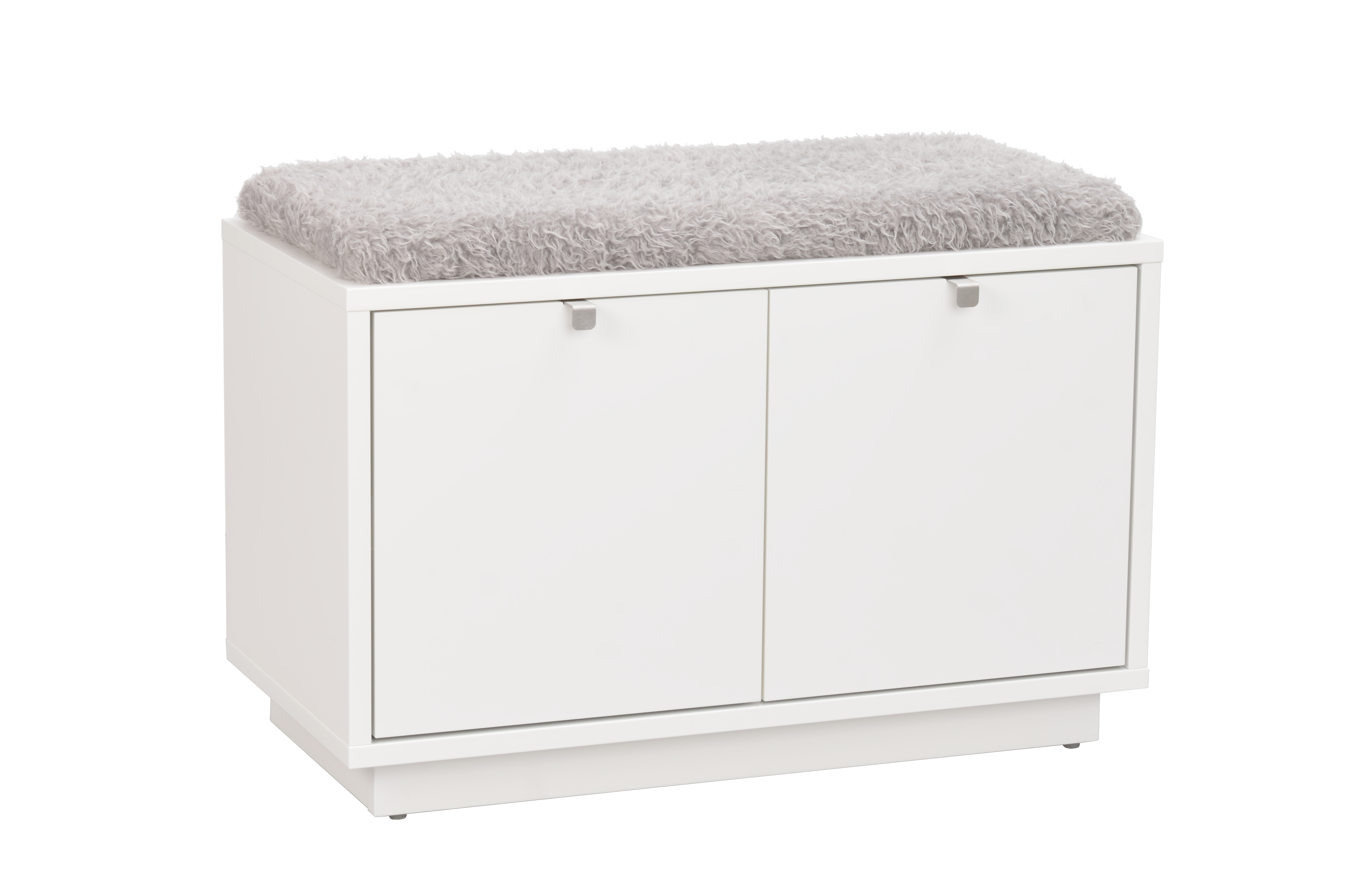 Confetti Bänk 2 Vit/Ljusgrå