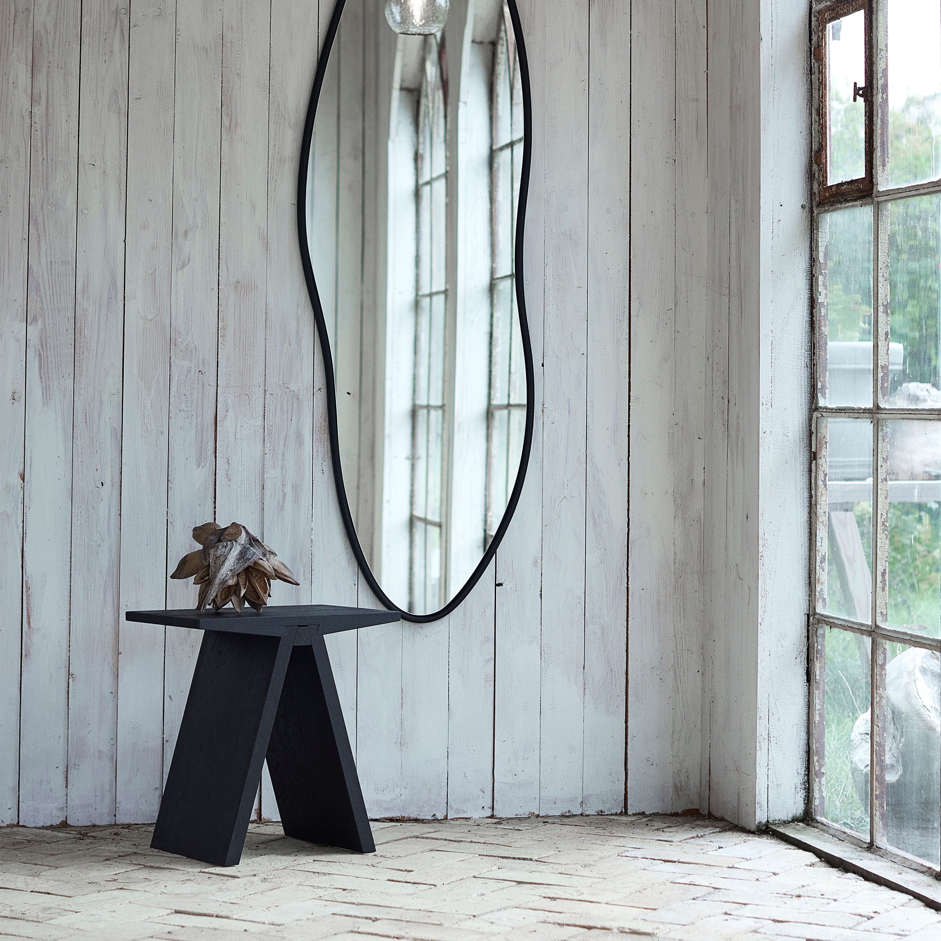 Muubs Angle Krakk Black Stain/Oil Ash 45x29