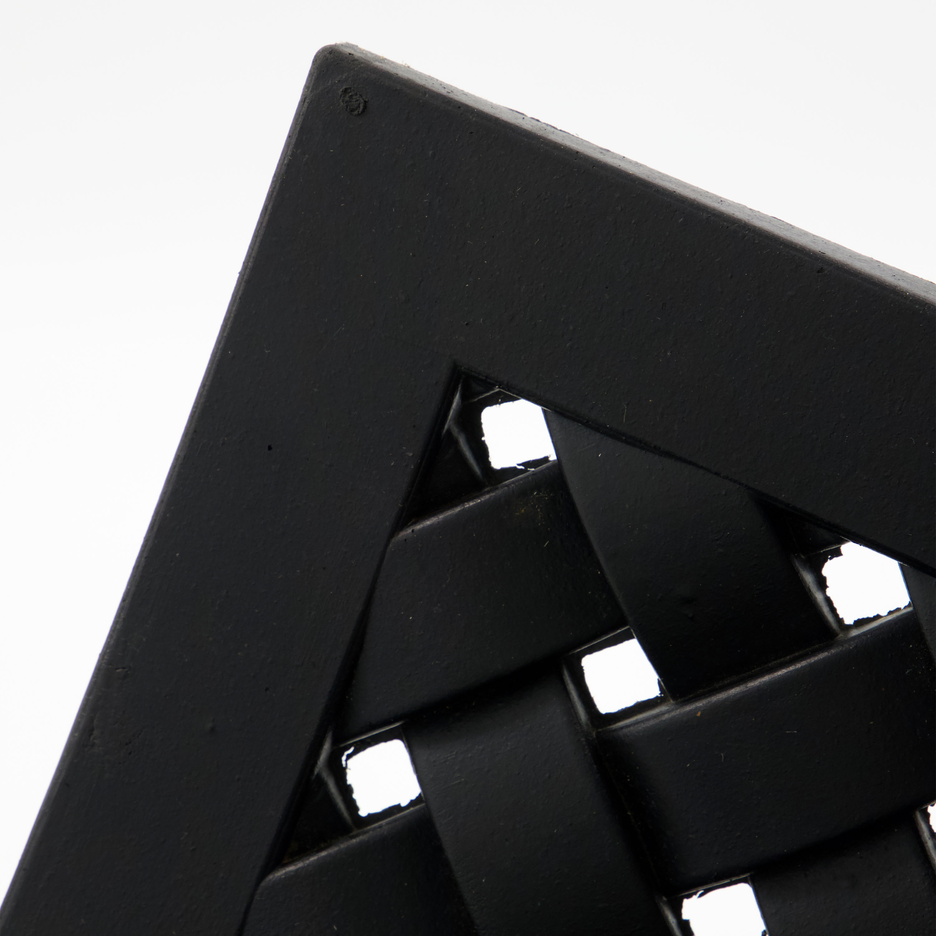 House Doctor Braid Fußmatte Schwarz 90x60