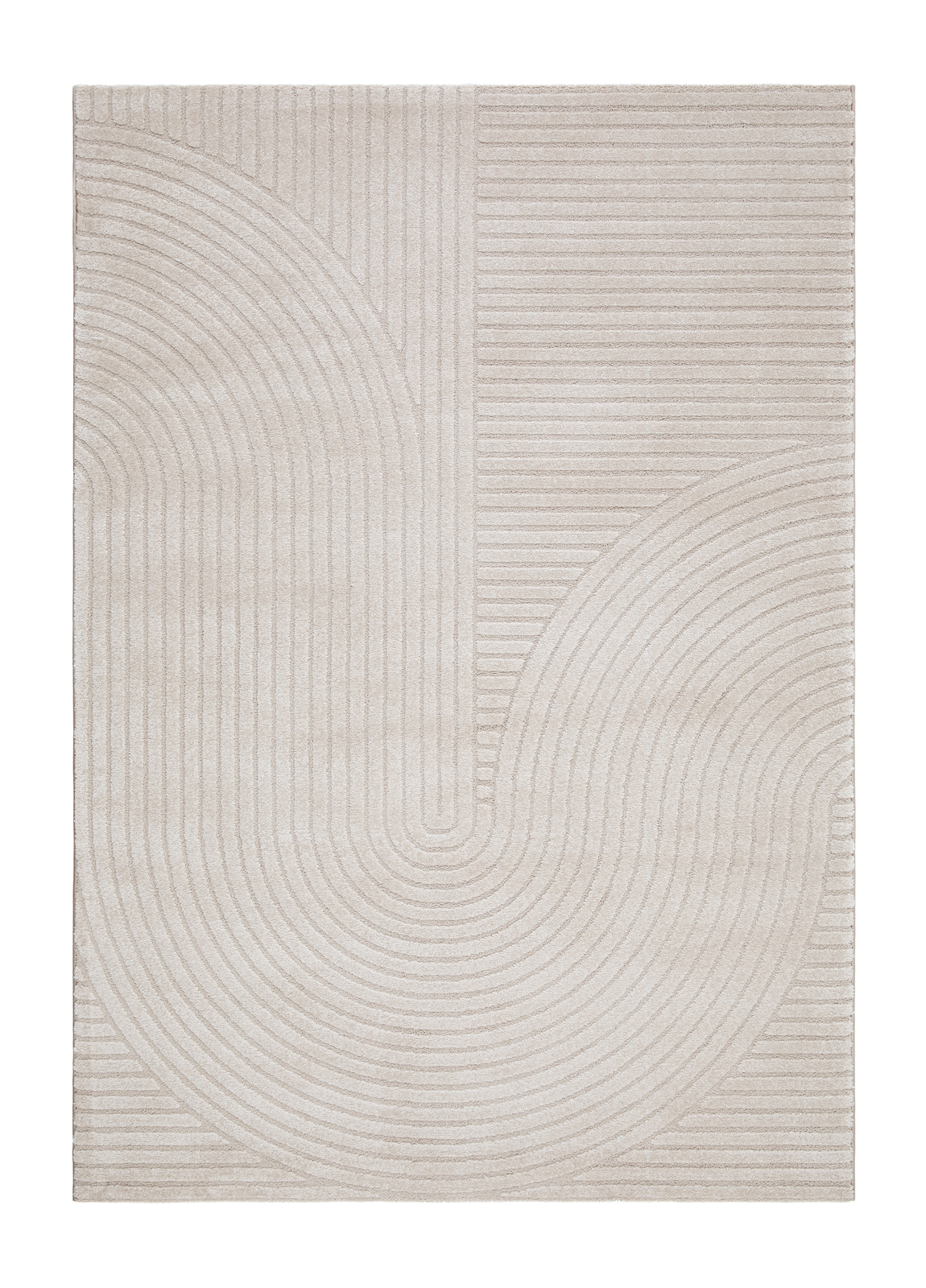 KM Carpets - Betty Shape Matta Linne 200x290 - Beige