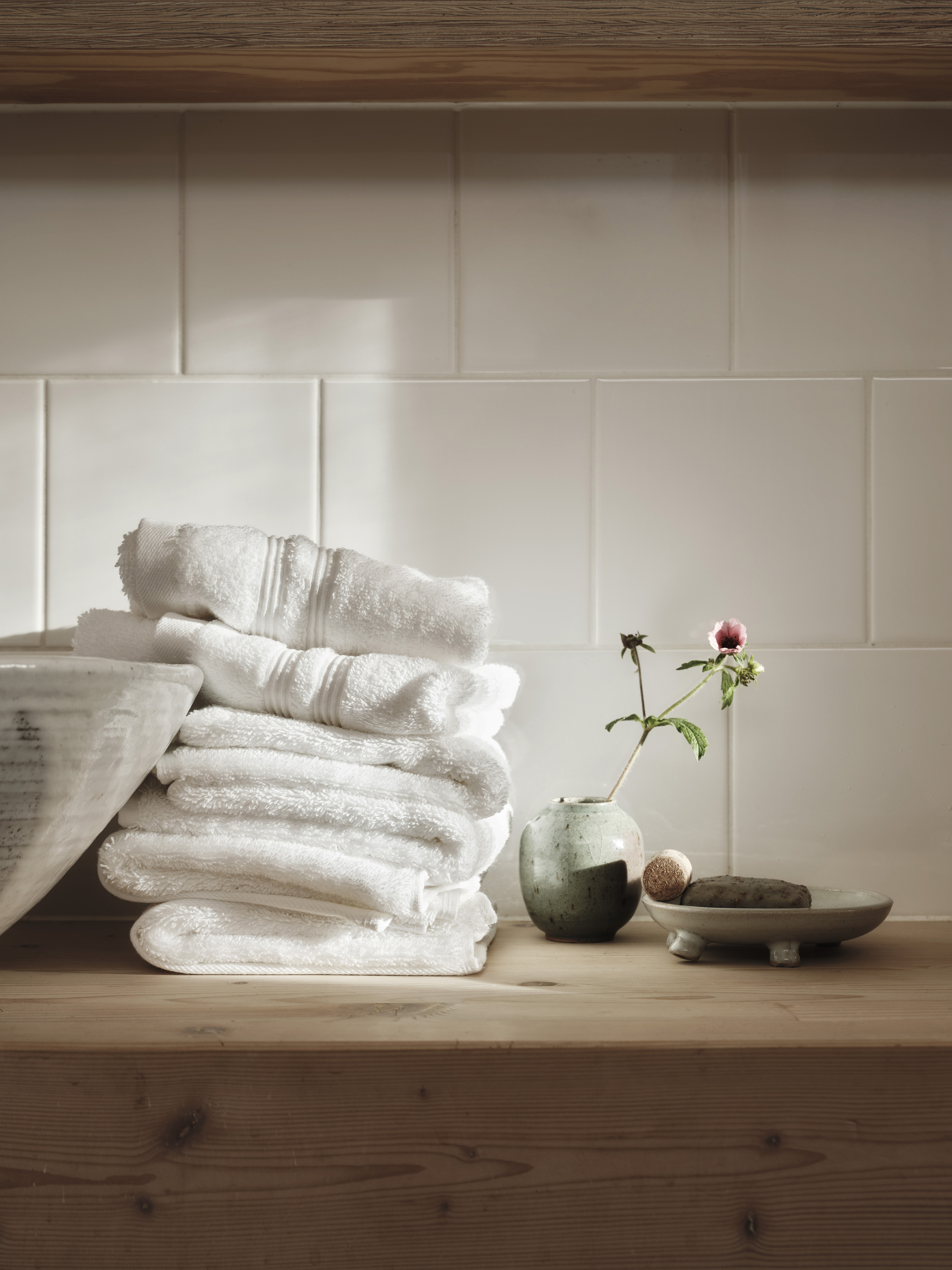 Mille Notti Fontana pyyhe EKO valkoinen 70x140