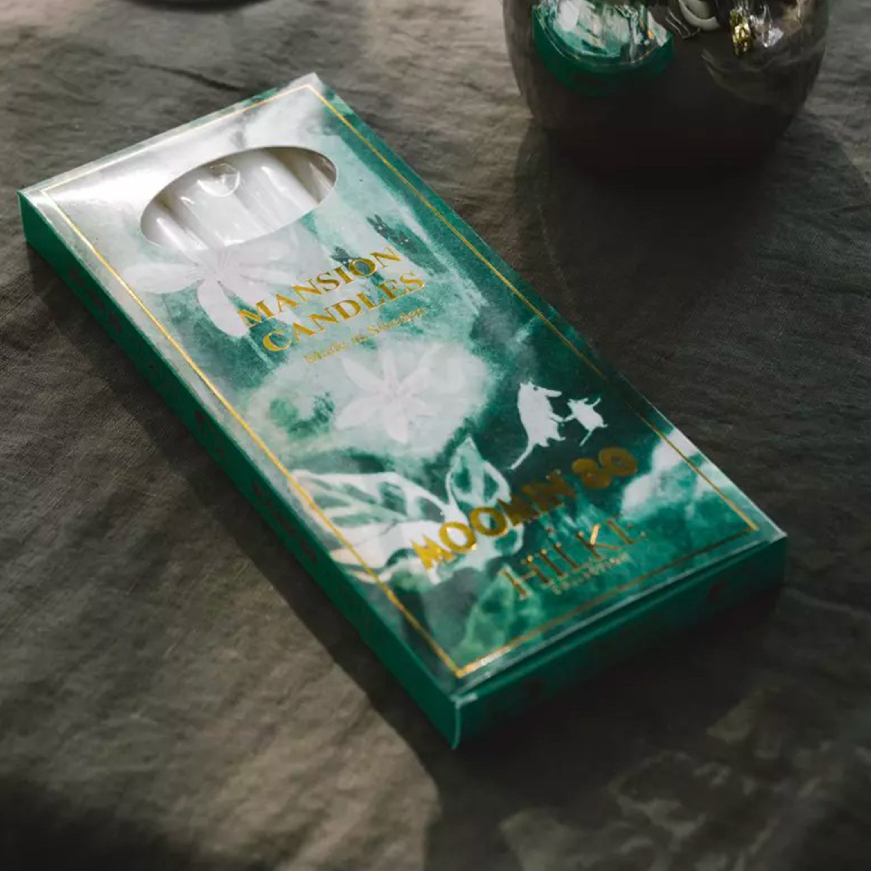 Hilke Collection Mumin Herrgårdsljus Vit 6-pack 30cm