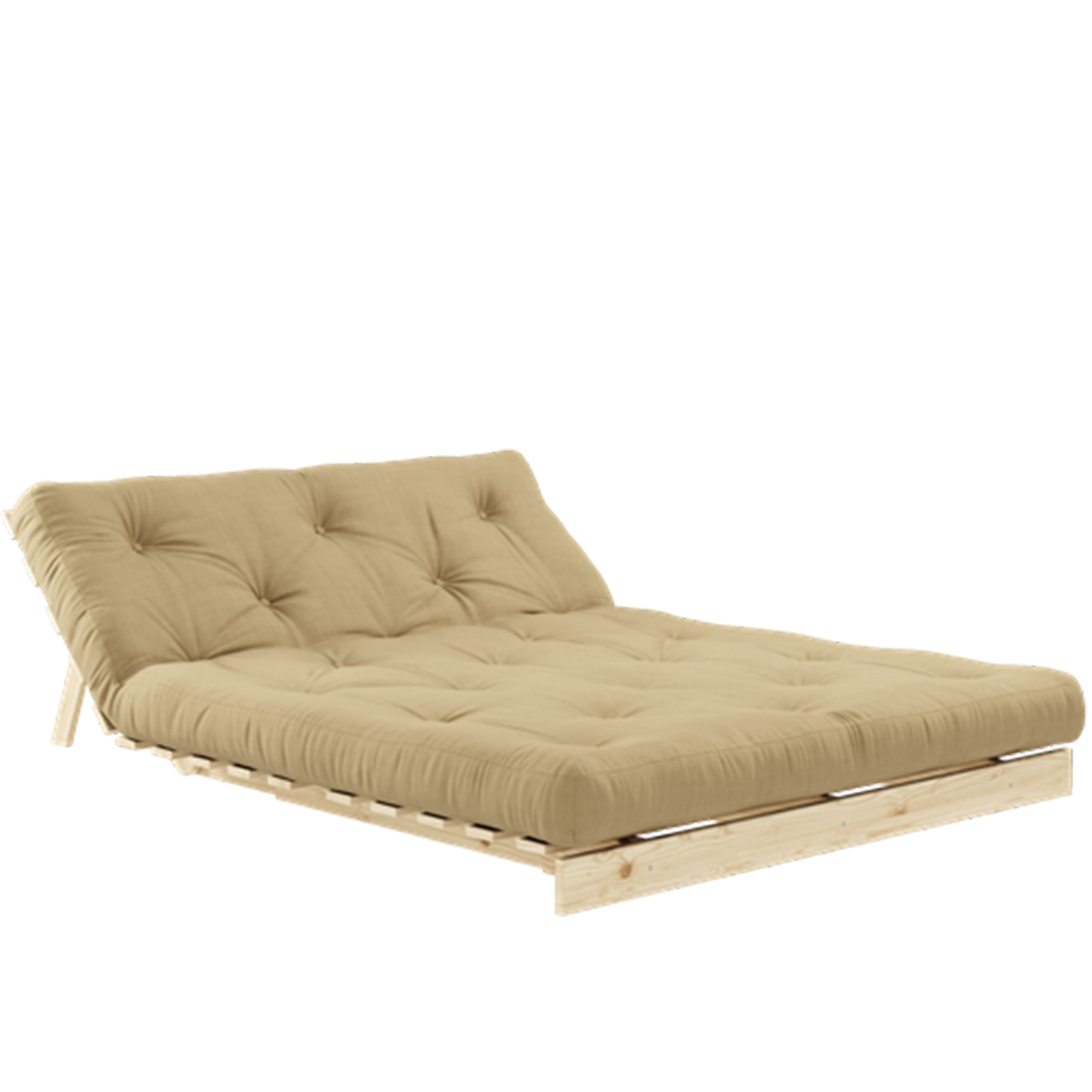Karup Design Roots Vuodesohva Luonnollinen/Wheat Beige 140cm