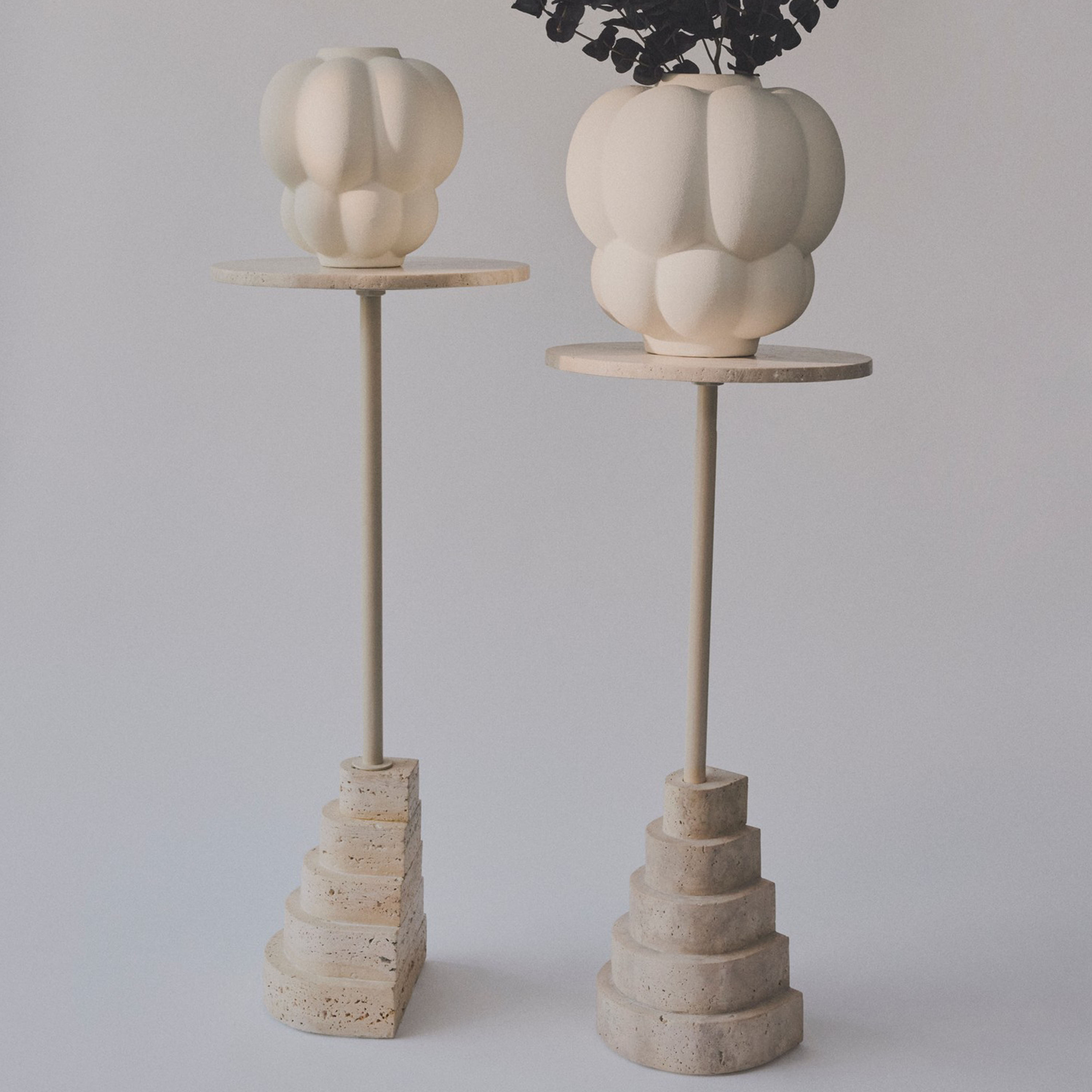 AYTM Solum Sidobord Light Sand/Travertine 32x67