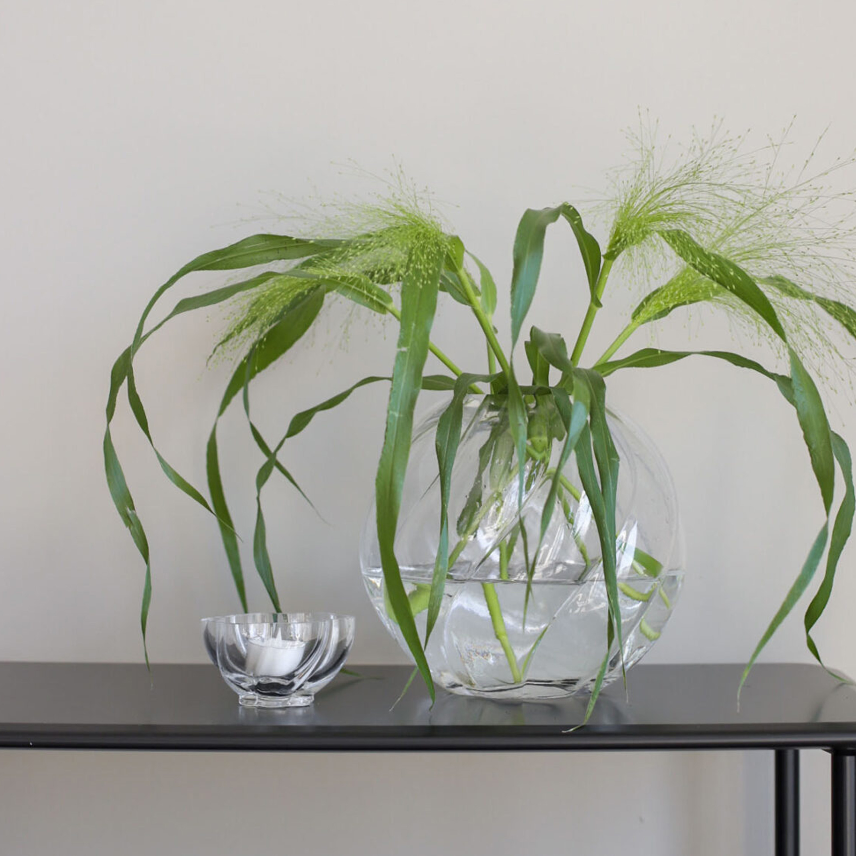 Cooee Design Twist Ball Vase Glass 20 cm