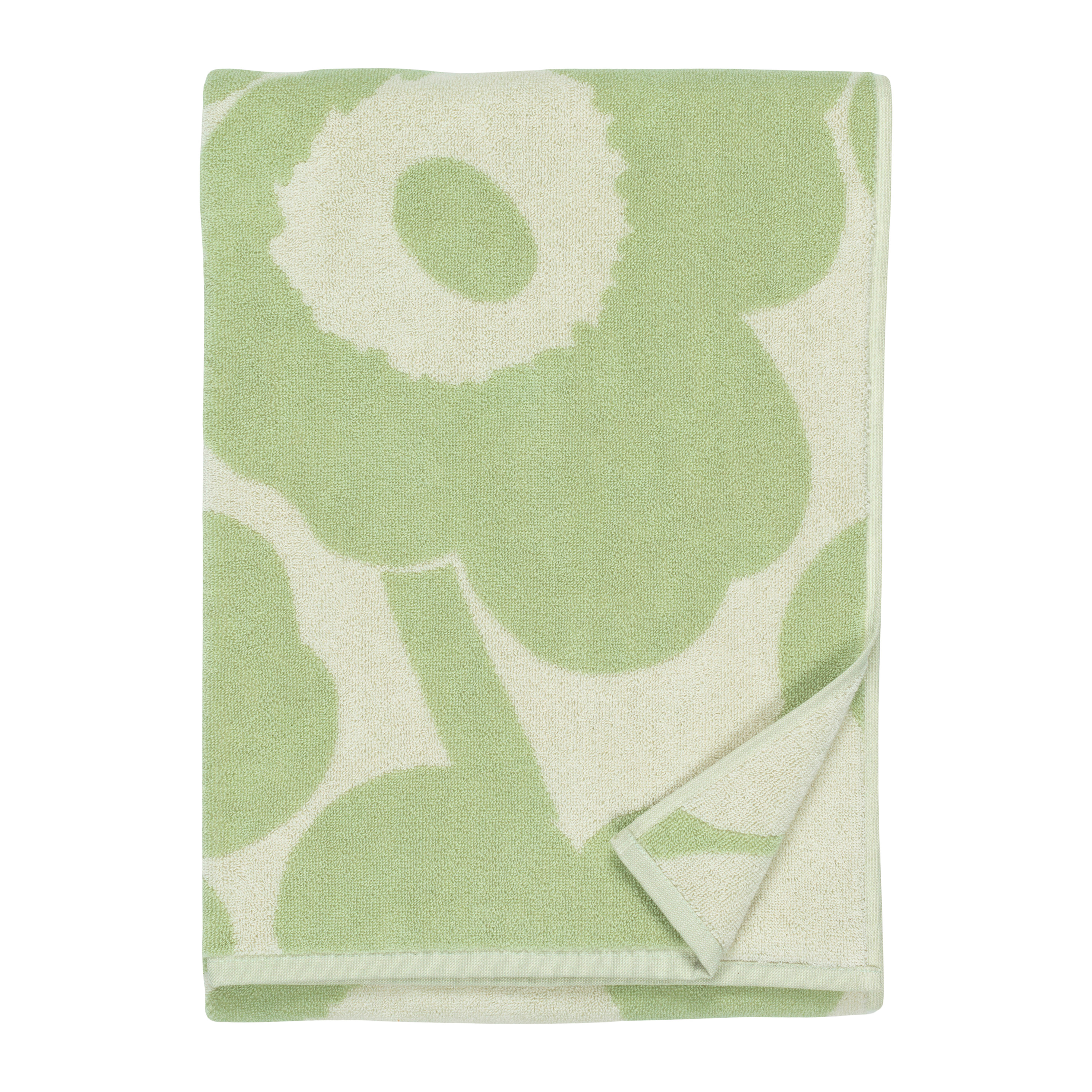 Unikko Handduk Offwhite/Sage 70x150