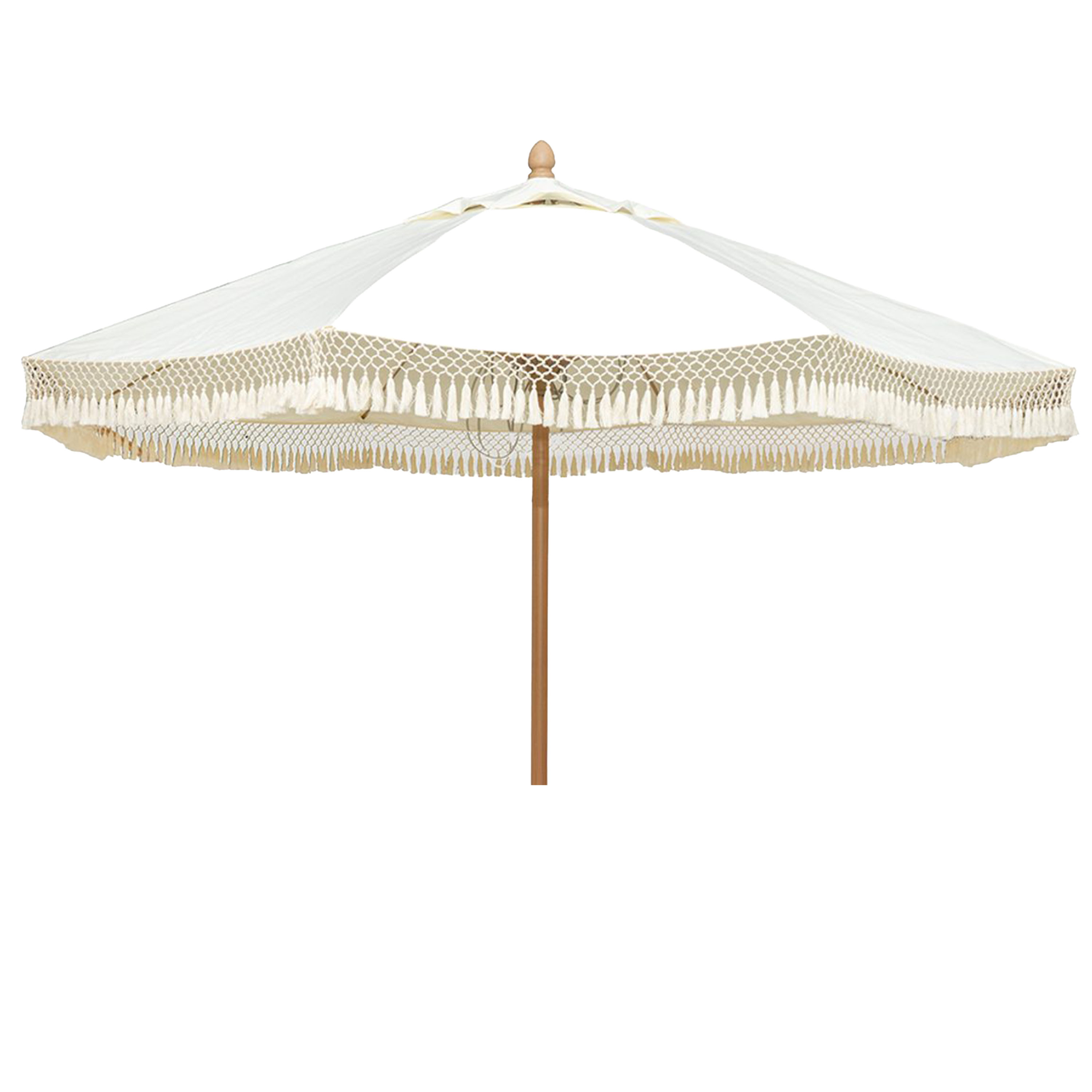 Hillerstorp Aurinkovarjo Tupsuilla Valkoinen Ø300