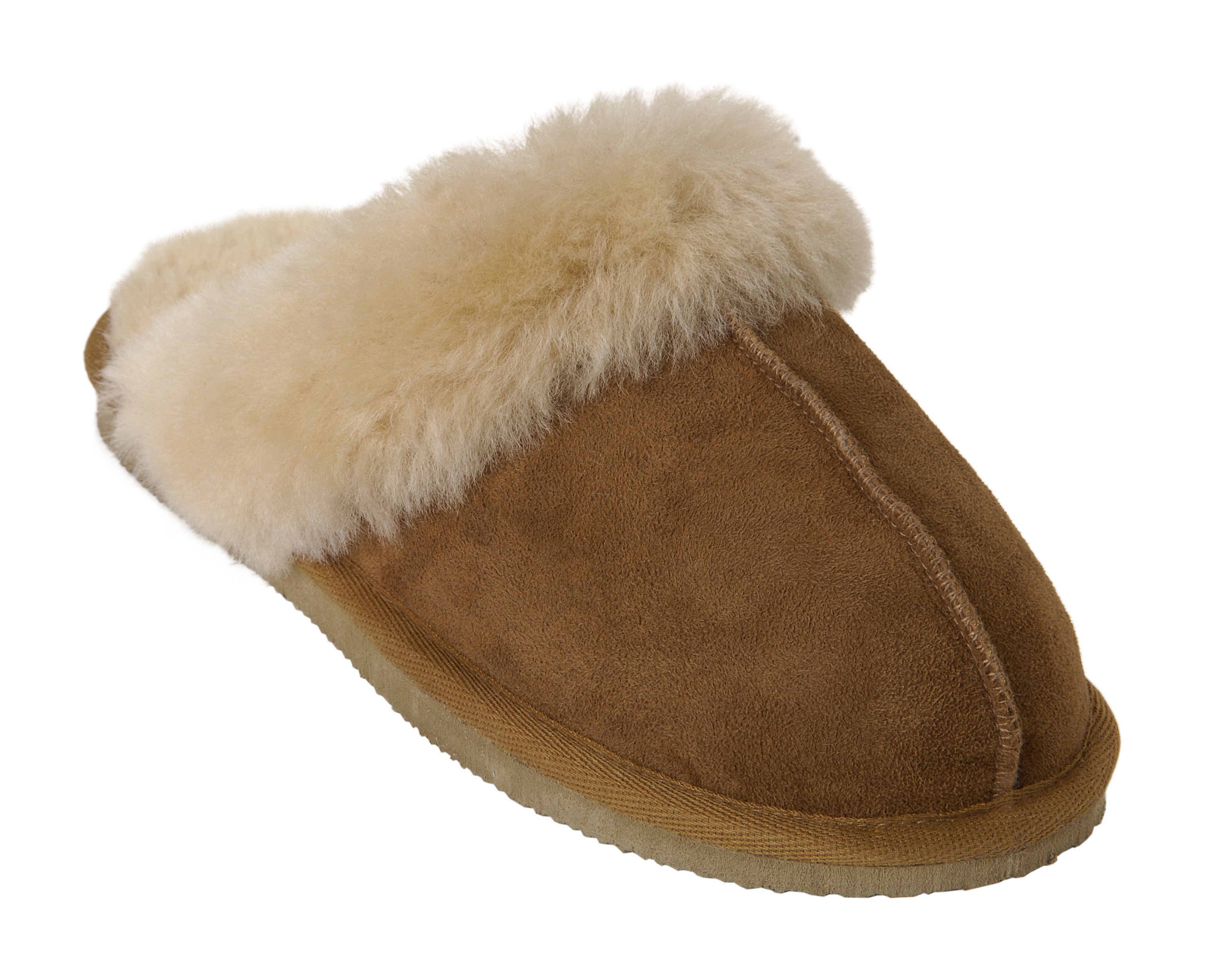 Shepherd - Jessica Tohvelit Vaalea beige 37 - 100% Fårskinn