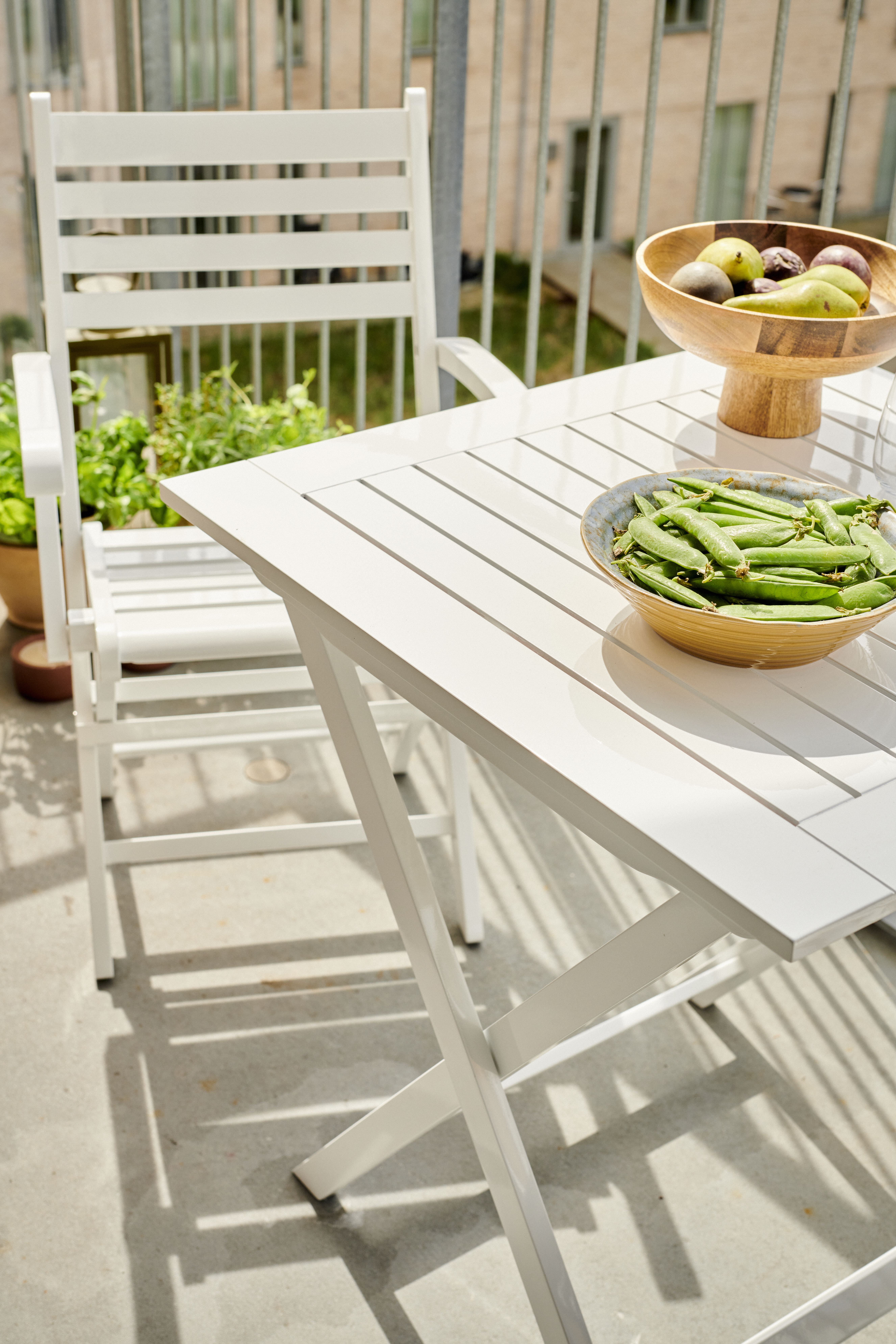 Cinas York Fällstol Vit