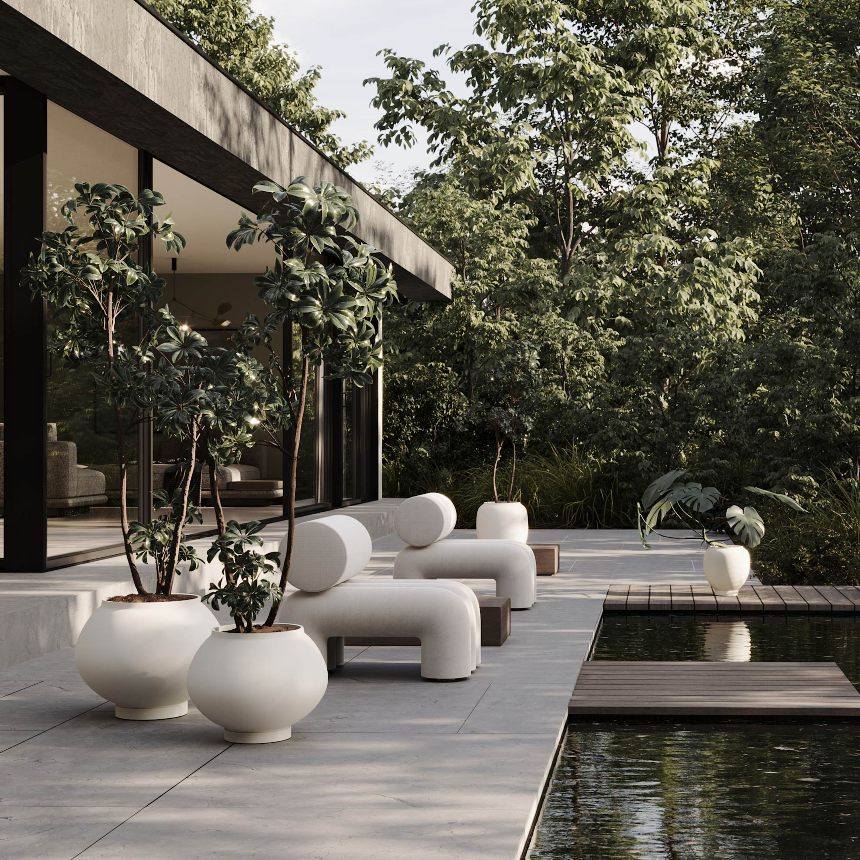 101 Copenhagen Sunao Ruukku lautasella Koivu Iso