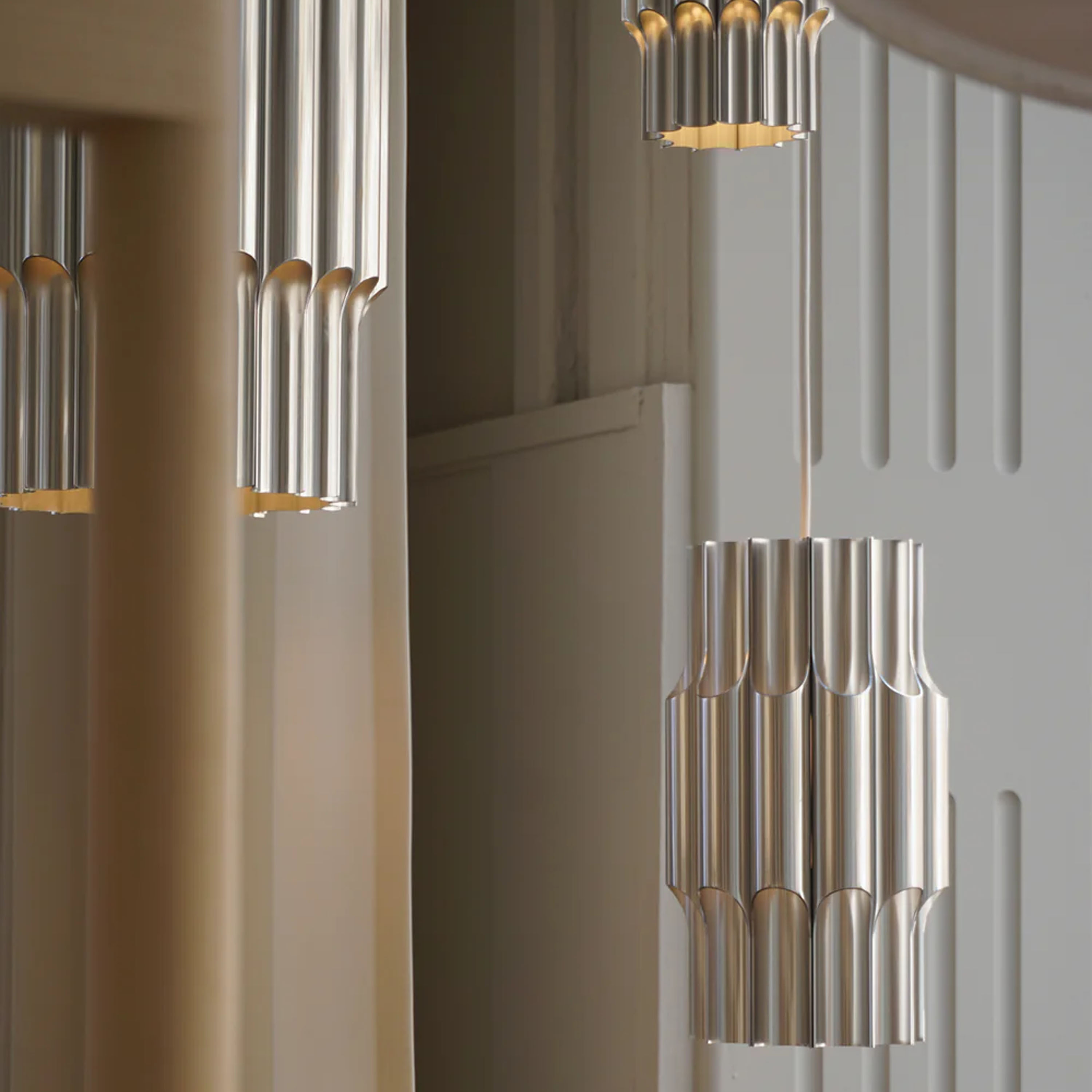 LYFA Pan Taklampe Aluminium 12 cm