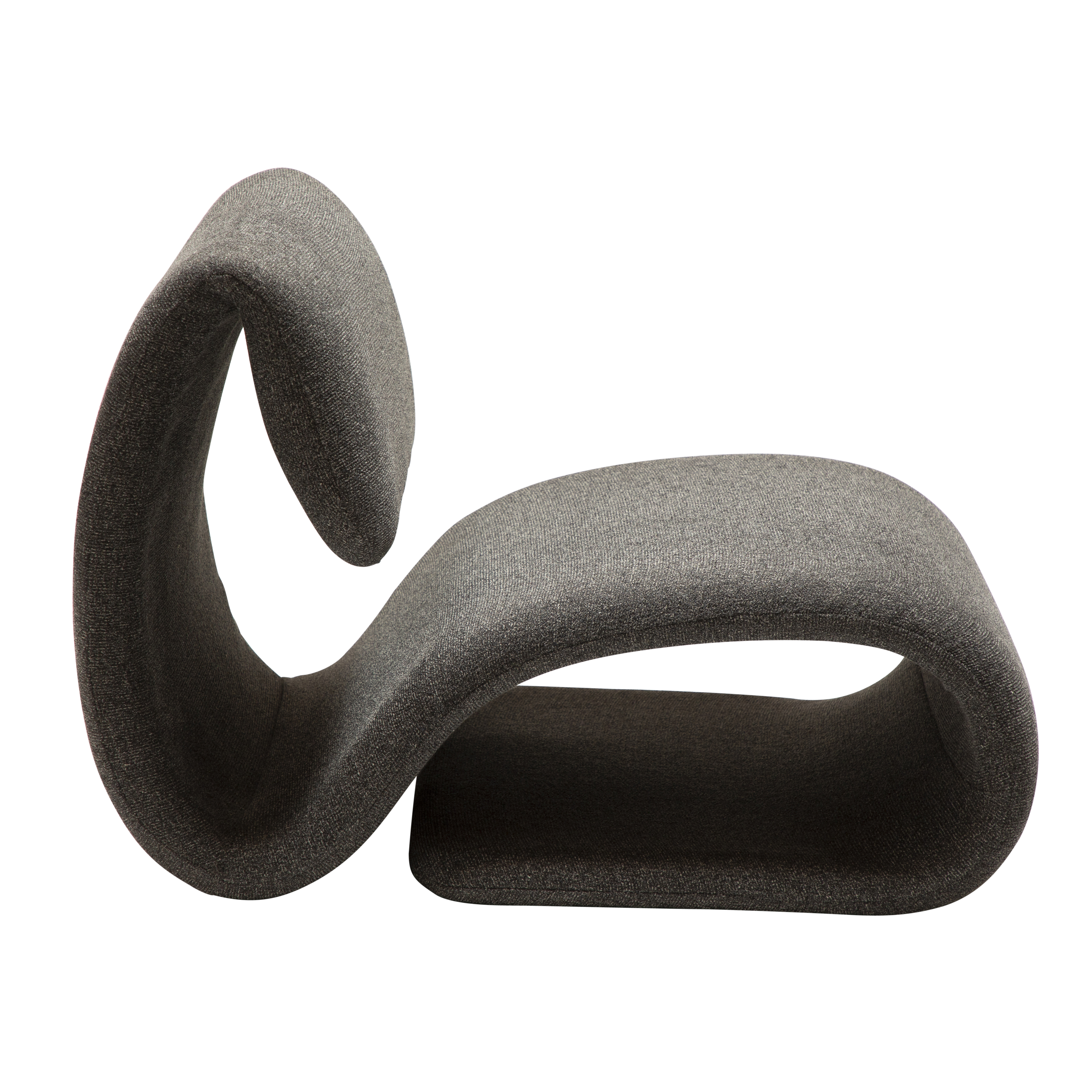 Dan Form Dubna Loungestol Boucle Grå