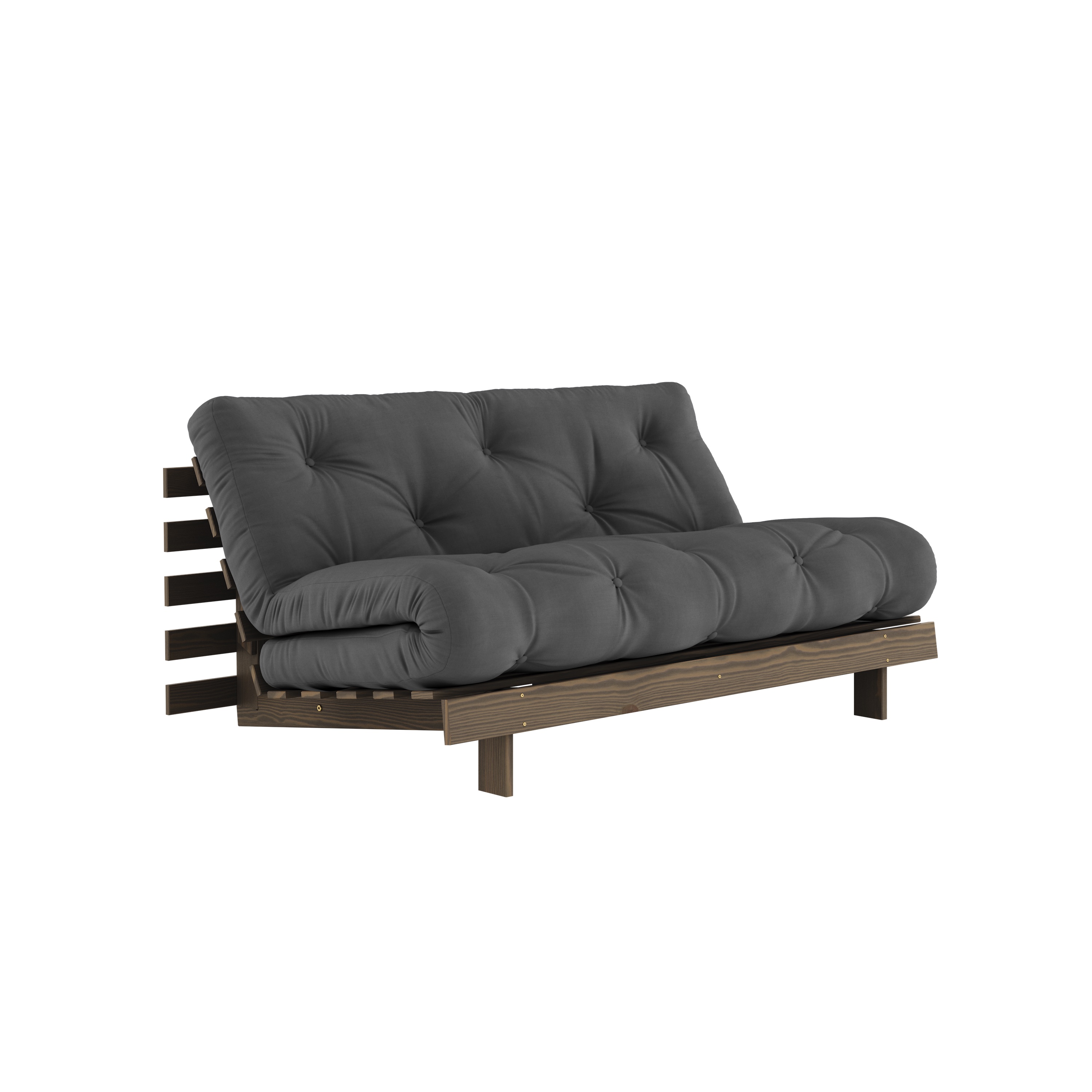 Roots Sovesofa Brun/Dark Grey 160cm