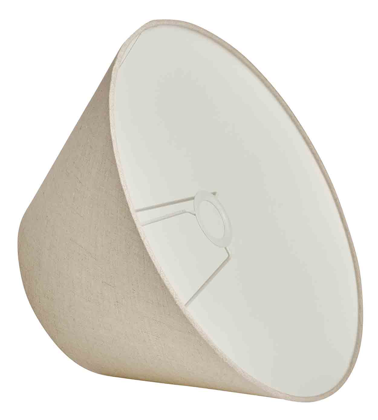 Watt &amp; Veke Basic Breiter Lampenschirm Natur Ø40