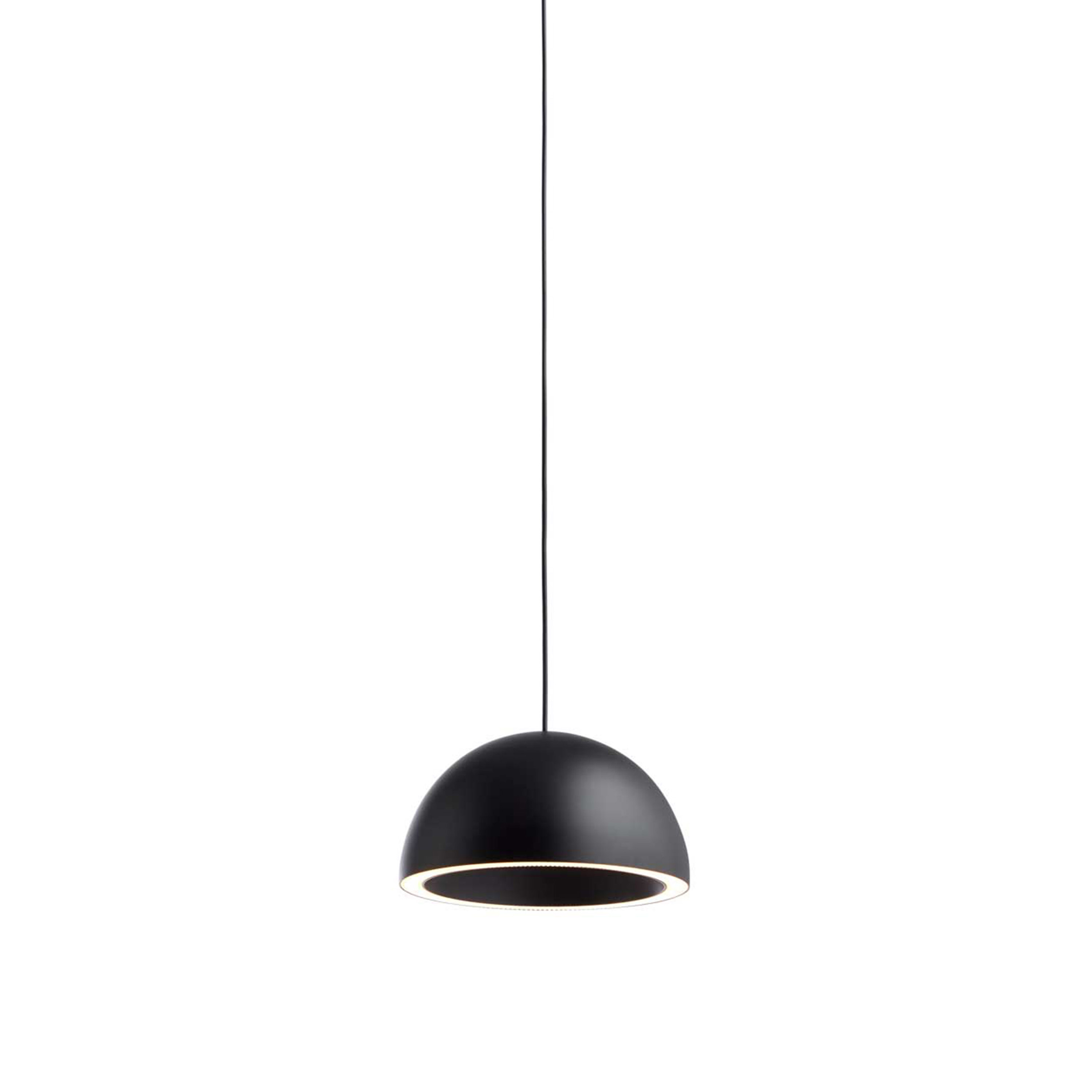 LOOM Design - Curve Deckenleuchte Black Ø14 cm - Schwarz - Deckenleuchten