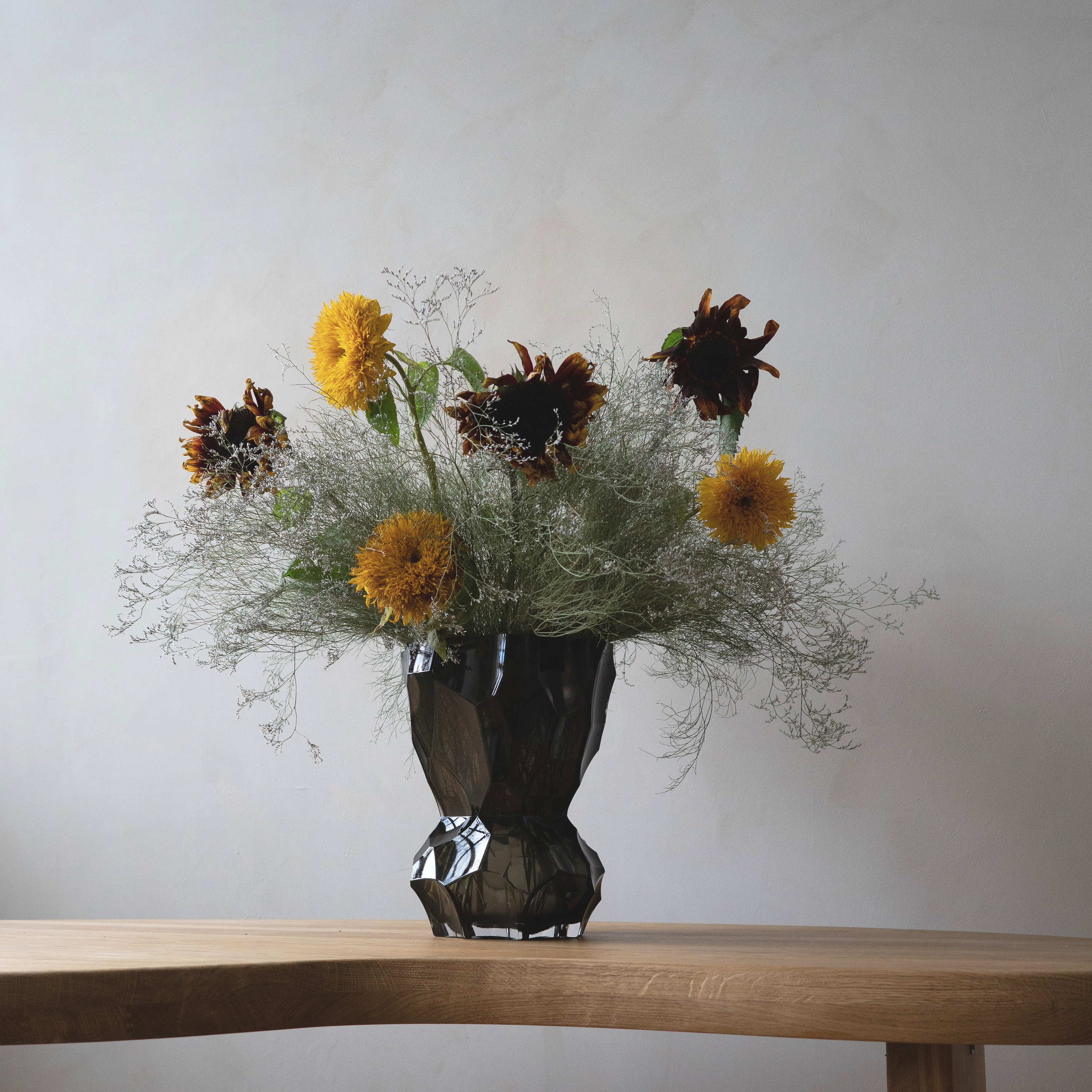 Hein Studio Reflection Vase New Smoke 30cm