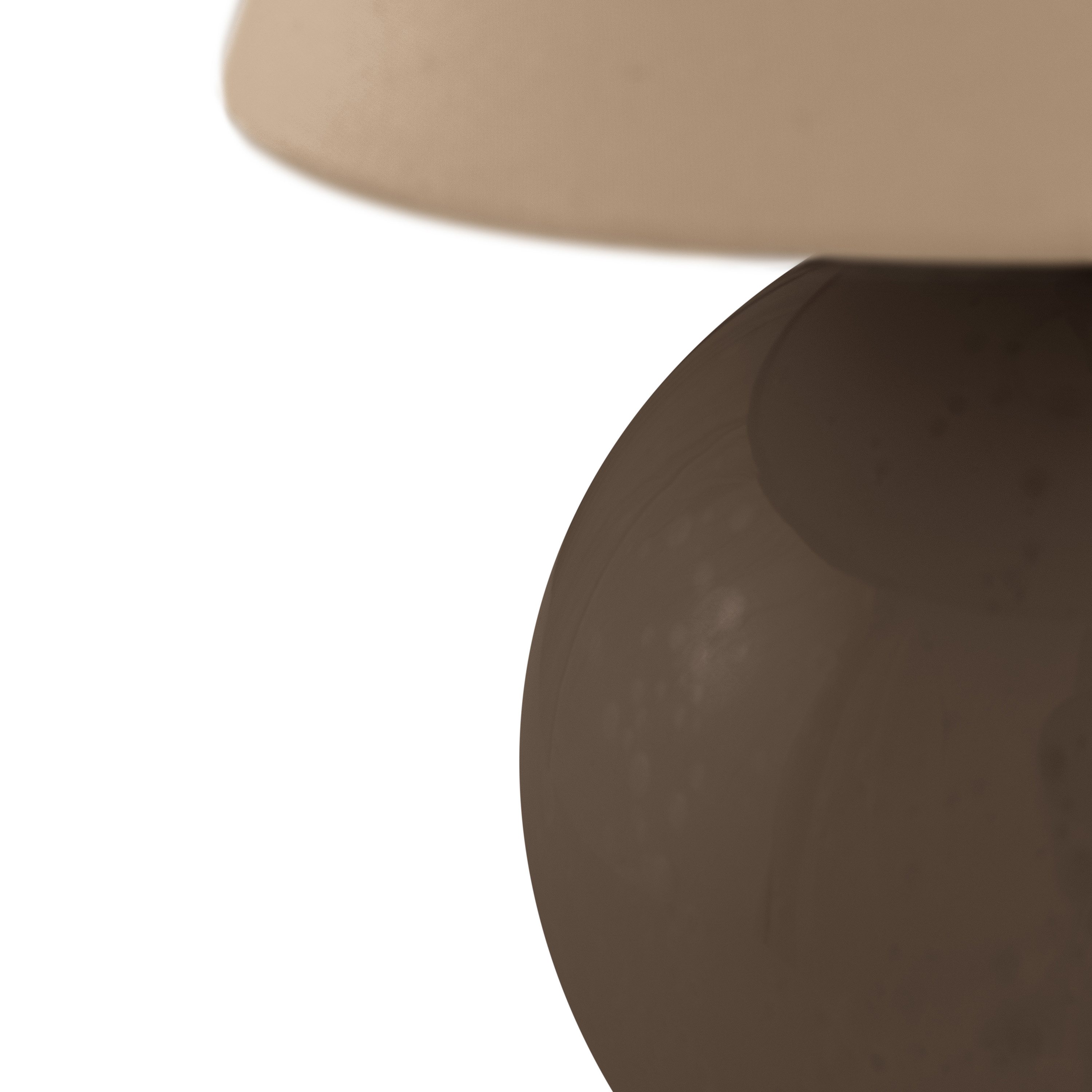 Globen Lighting Iris Portabel Bordslampa Mocha