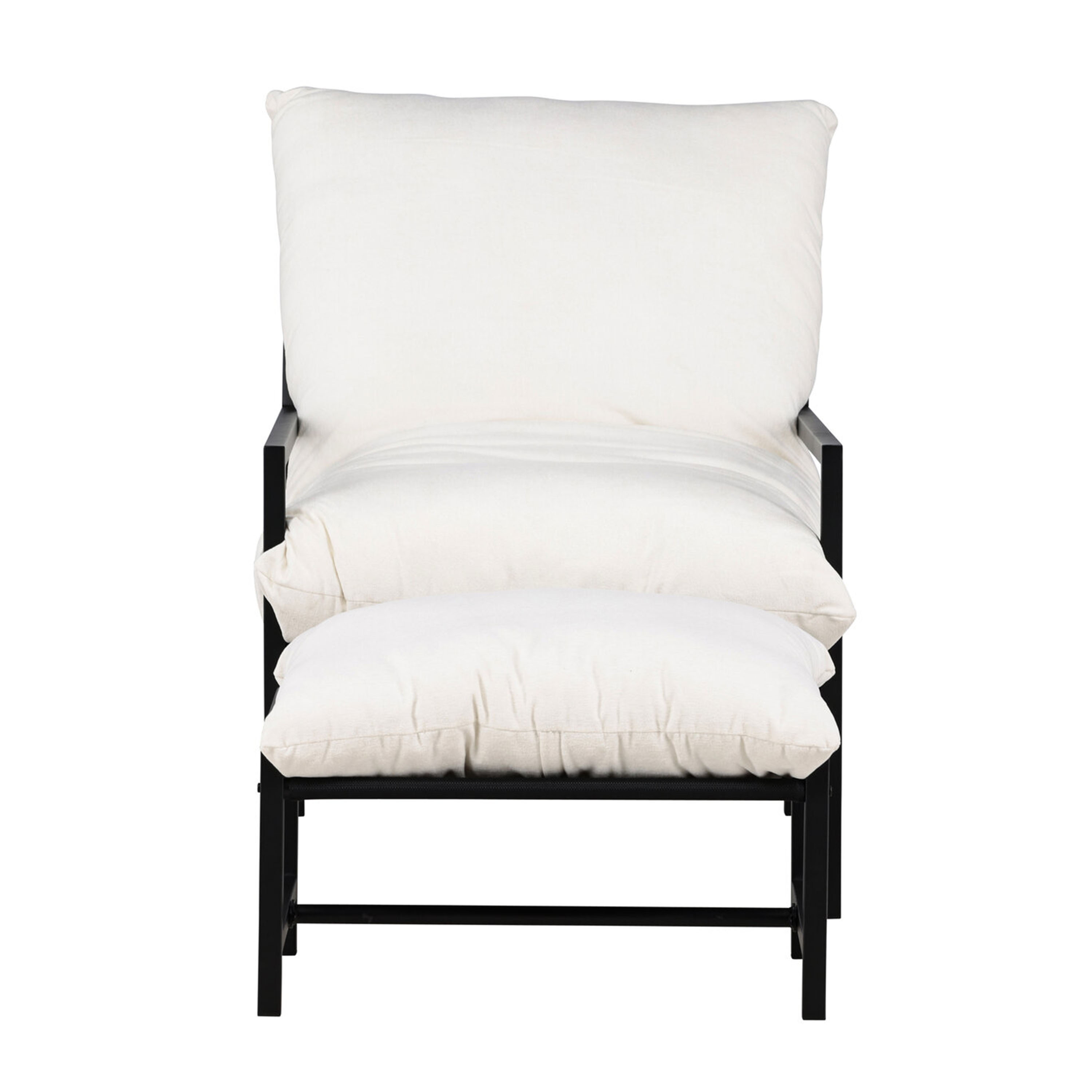 Venture Home Corso Loungestol Black/Beige