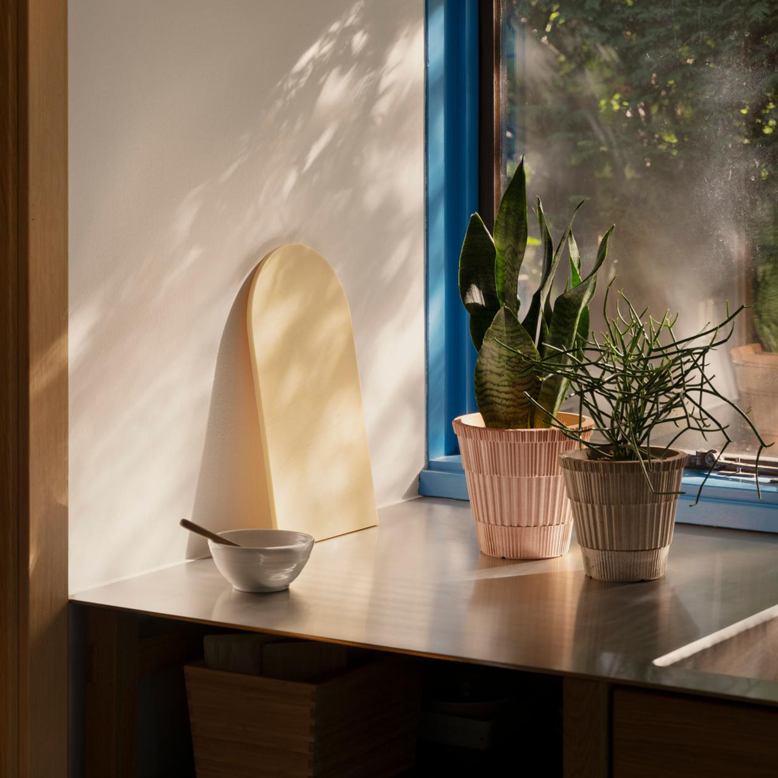 Bergs Potter Atlas Topf Raw Rosa Terrakotta Ø14