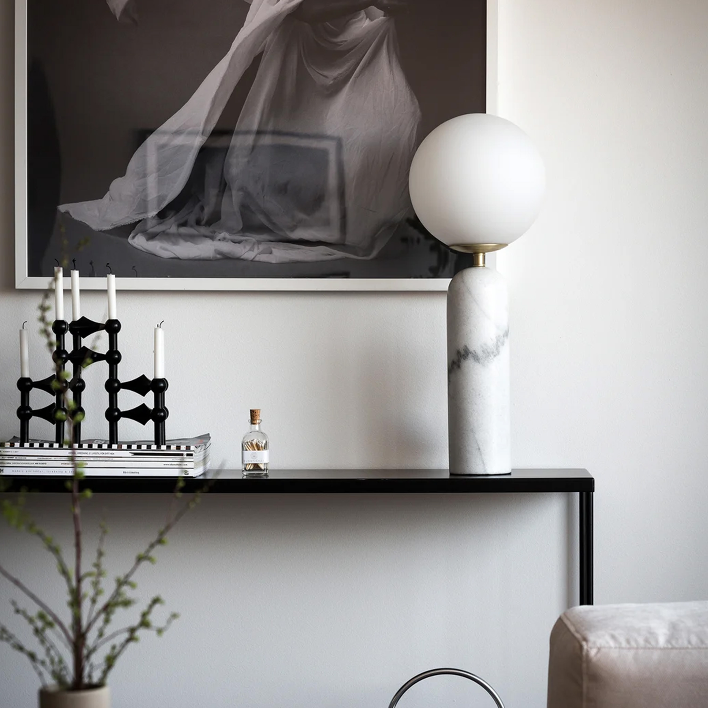 Globen Lighting Torrano Bordslampa Vit