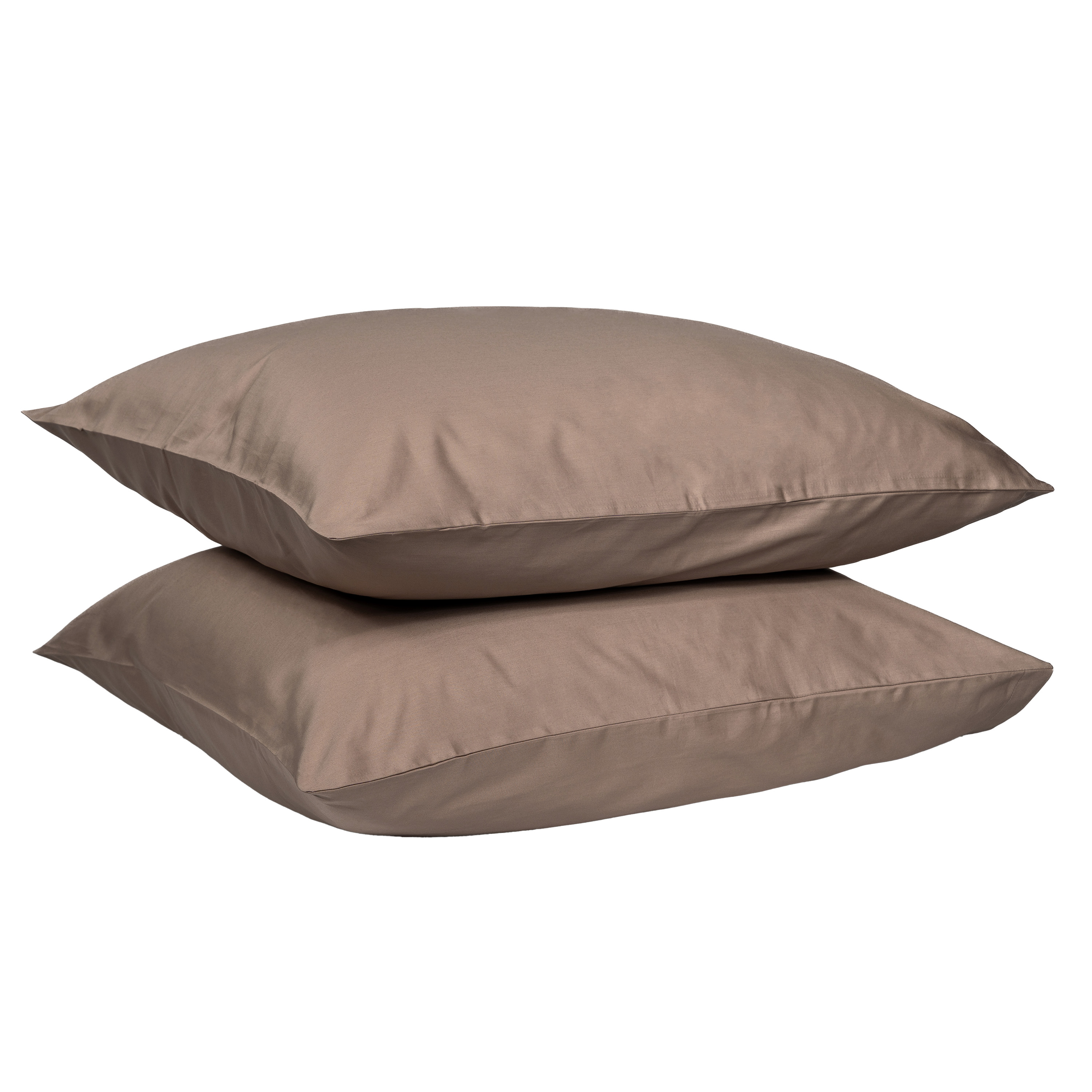 Satin Örngott Taupe 50x60 2-pack