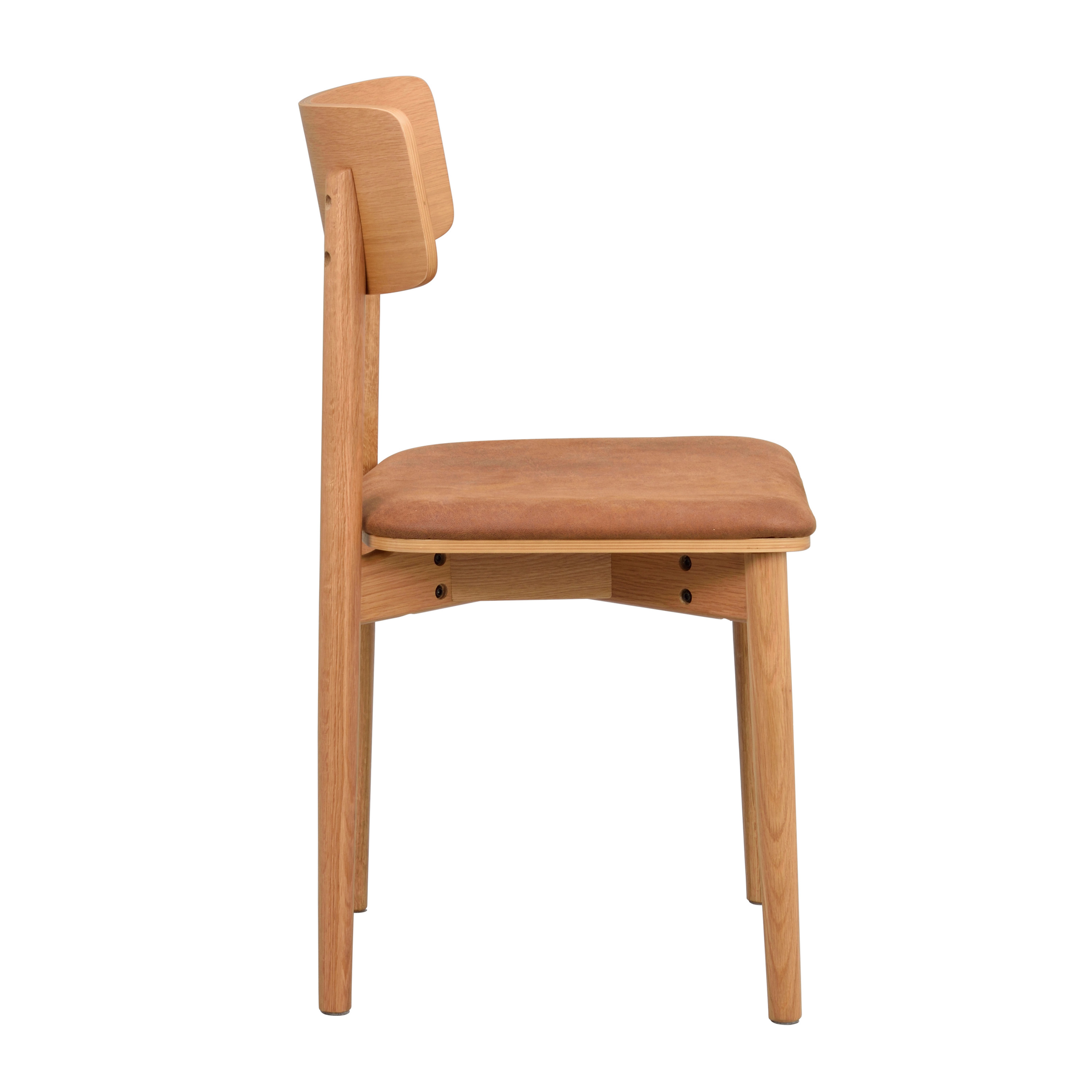 Rowico Home Wolcott Matstol Ek/Läder