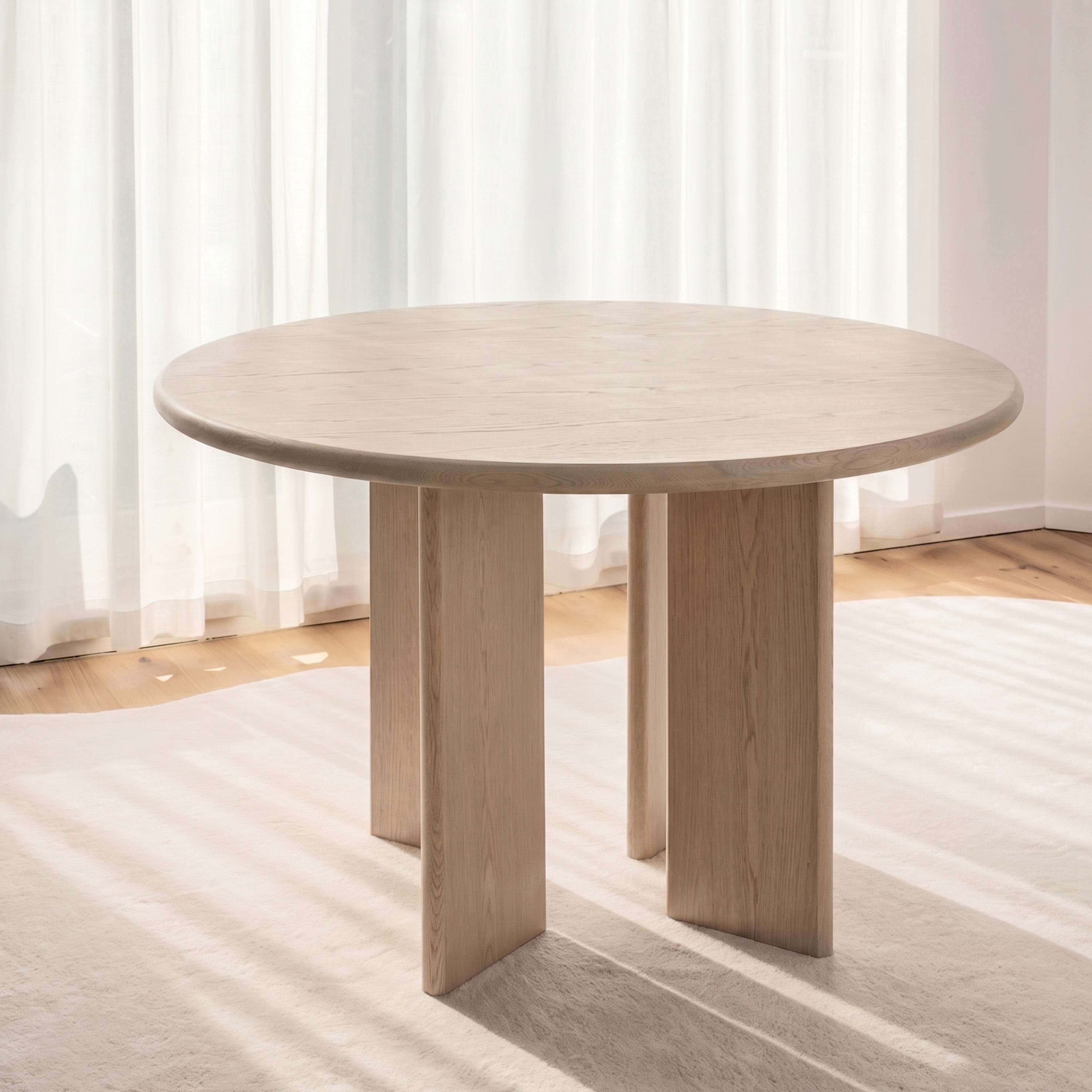 Sleepo Collection Ollie Matbord Vitoljad Ek 120cm