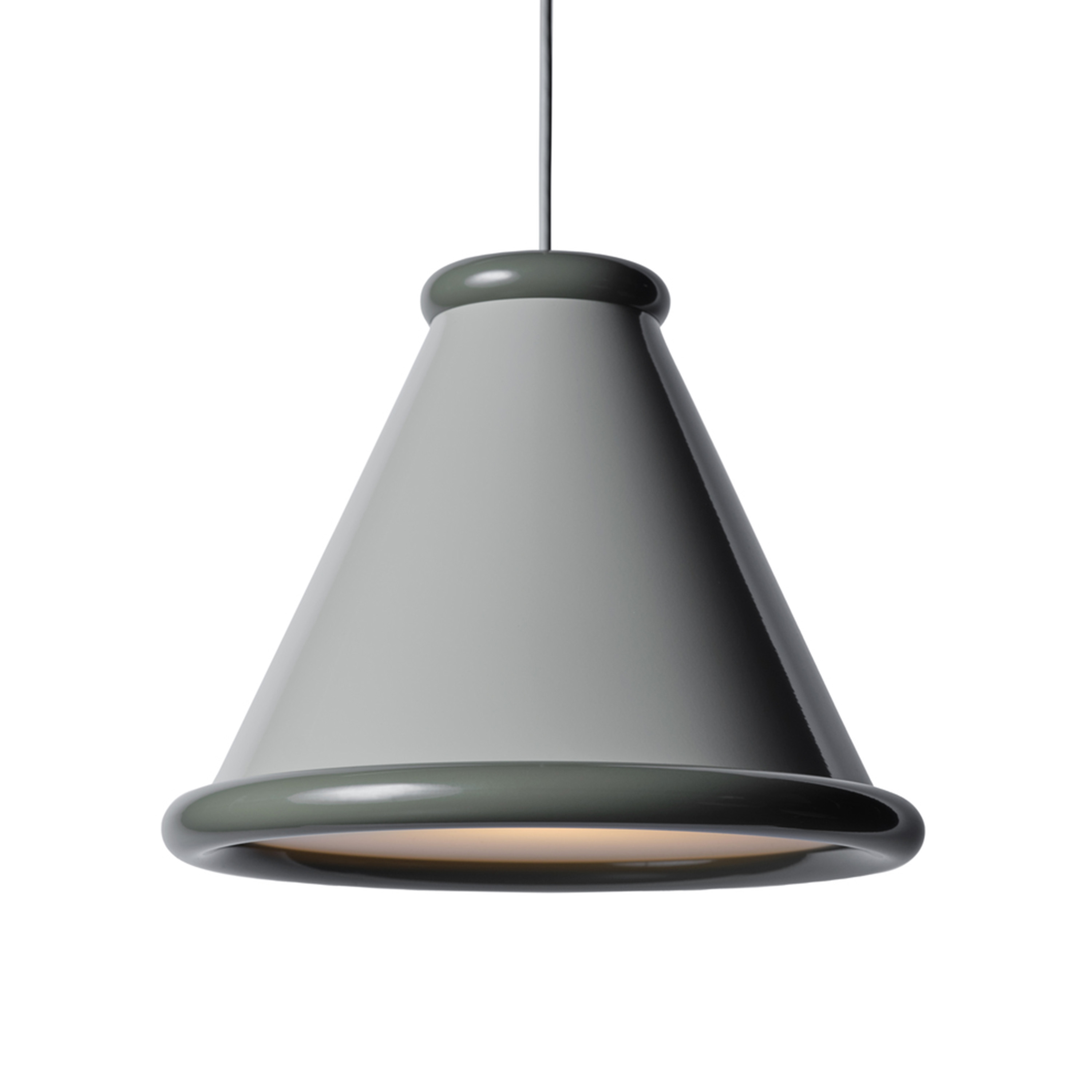 Belle Taklampa Pepple Grey/Moss Grey Ø36
