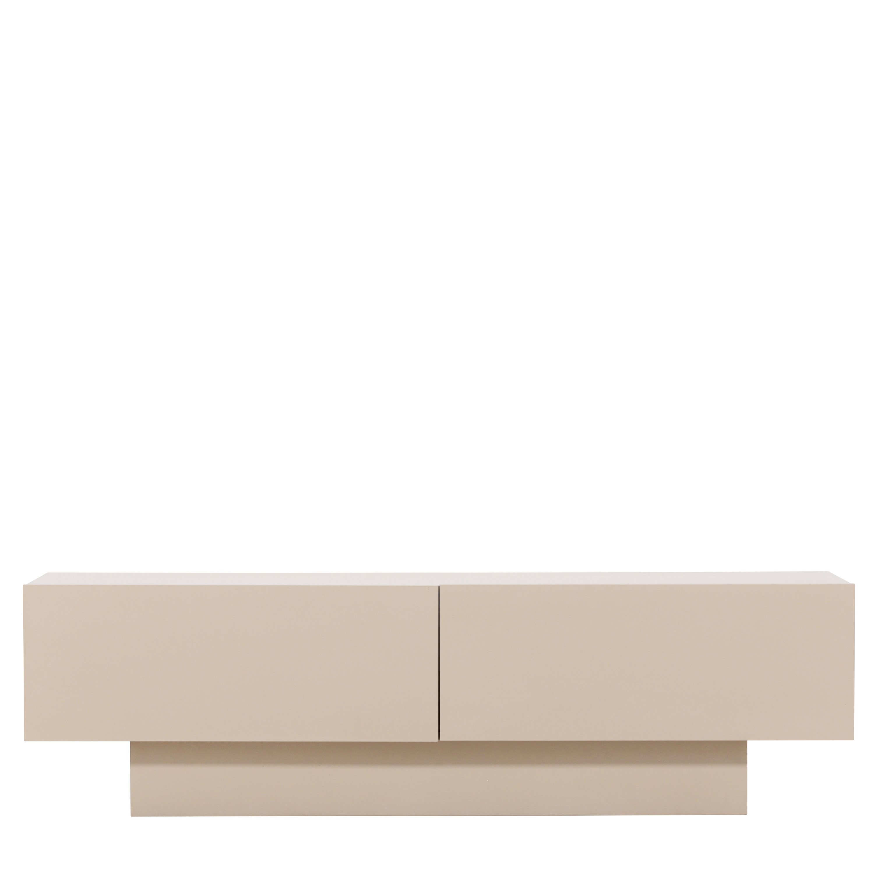 Cuenca TV-Bänk Beige/Black 160cm