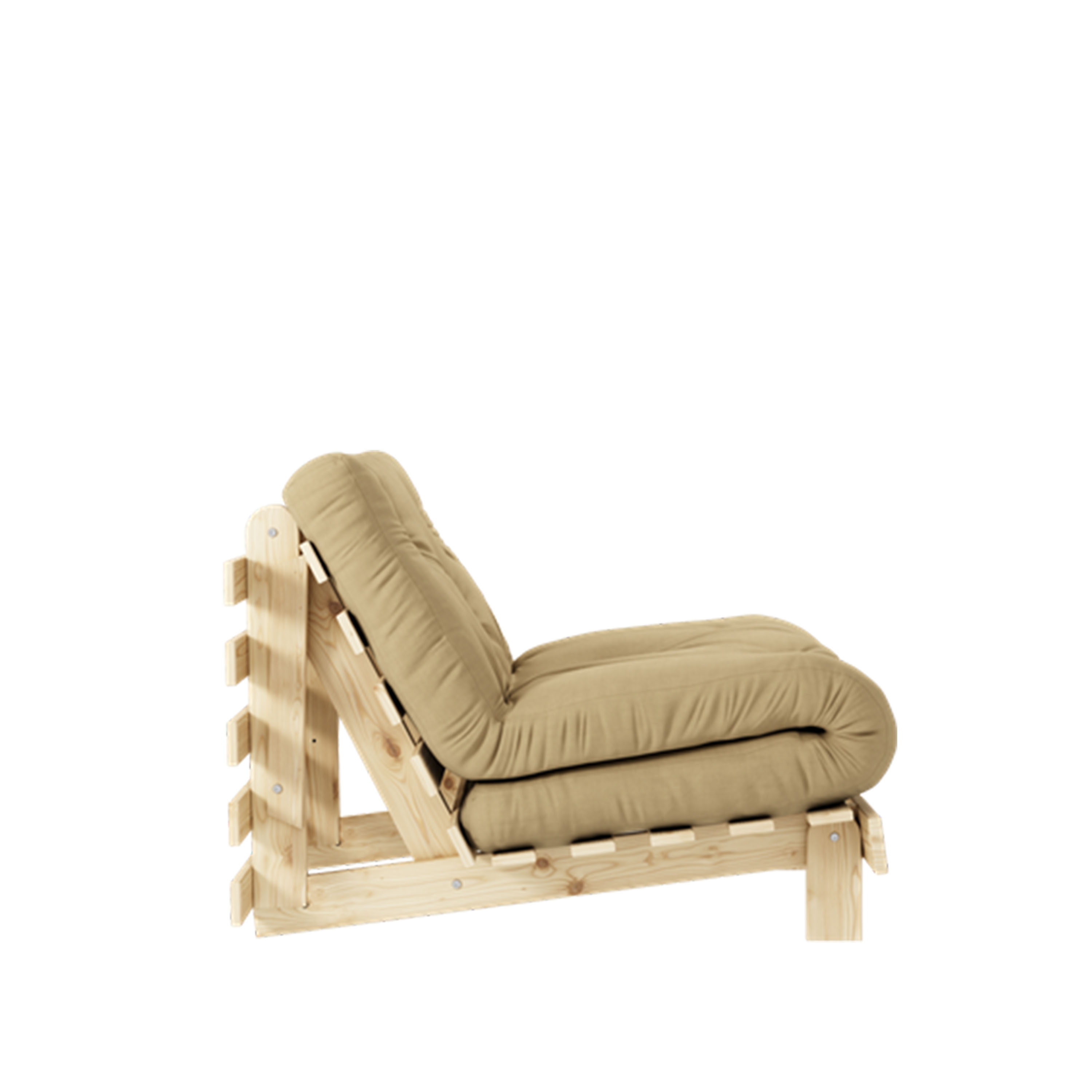 Karup Design Roots Nojatuoli Luonnollinen/Wheat Beige 90cm