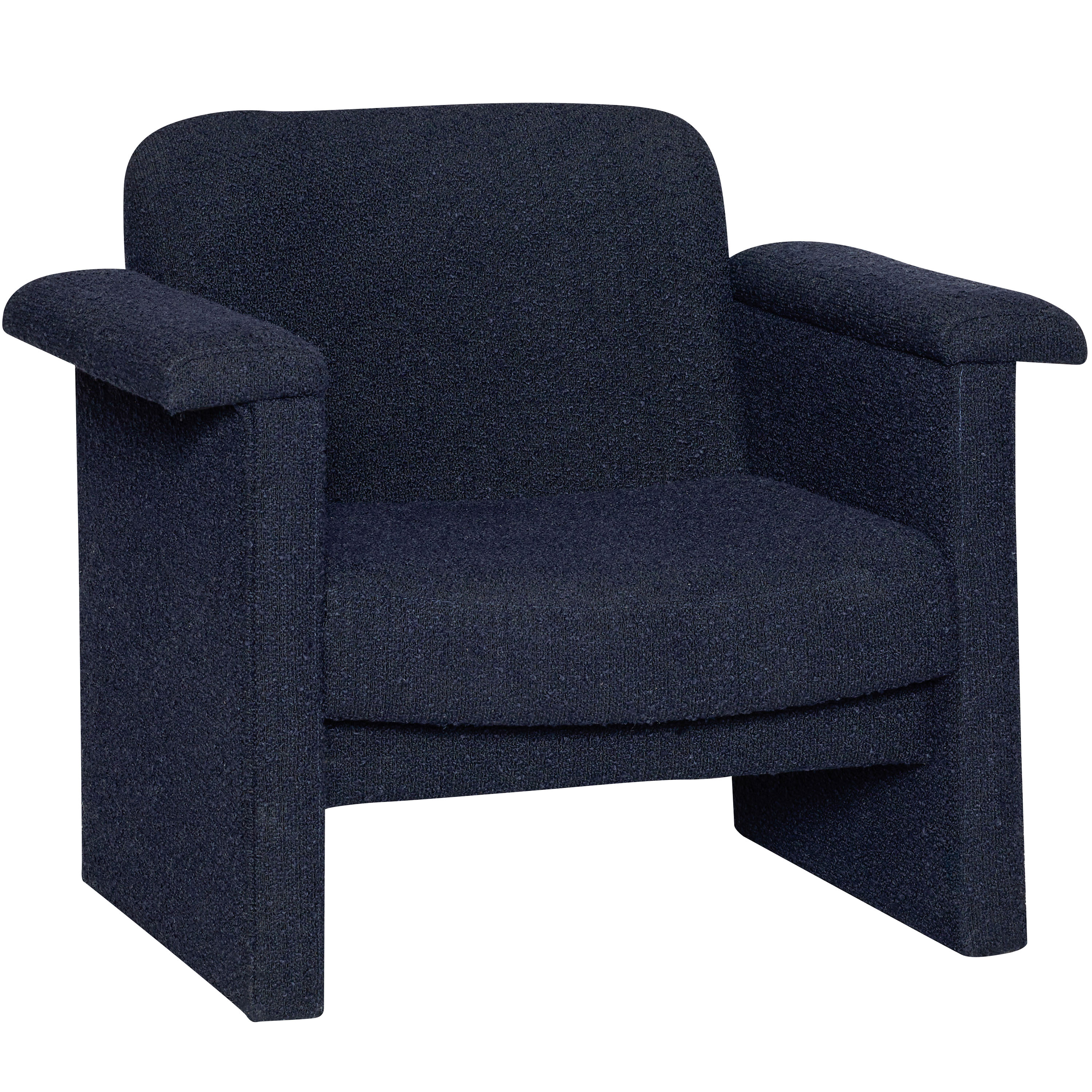 Hübsch Softy Lenestol Dark Blue 2-pack