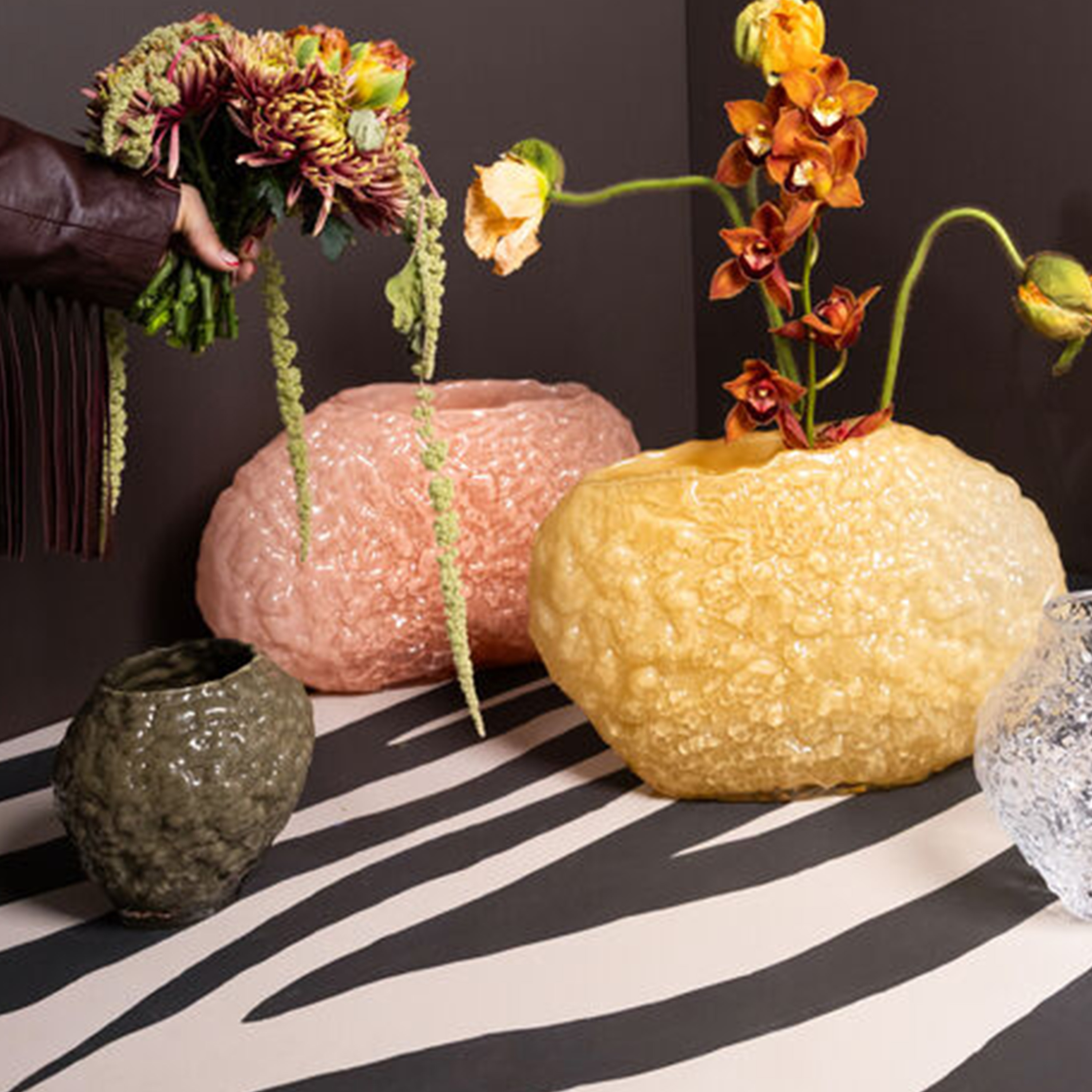 Byon Corallo Vas Grön 18cm