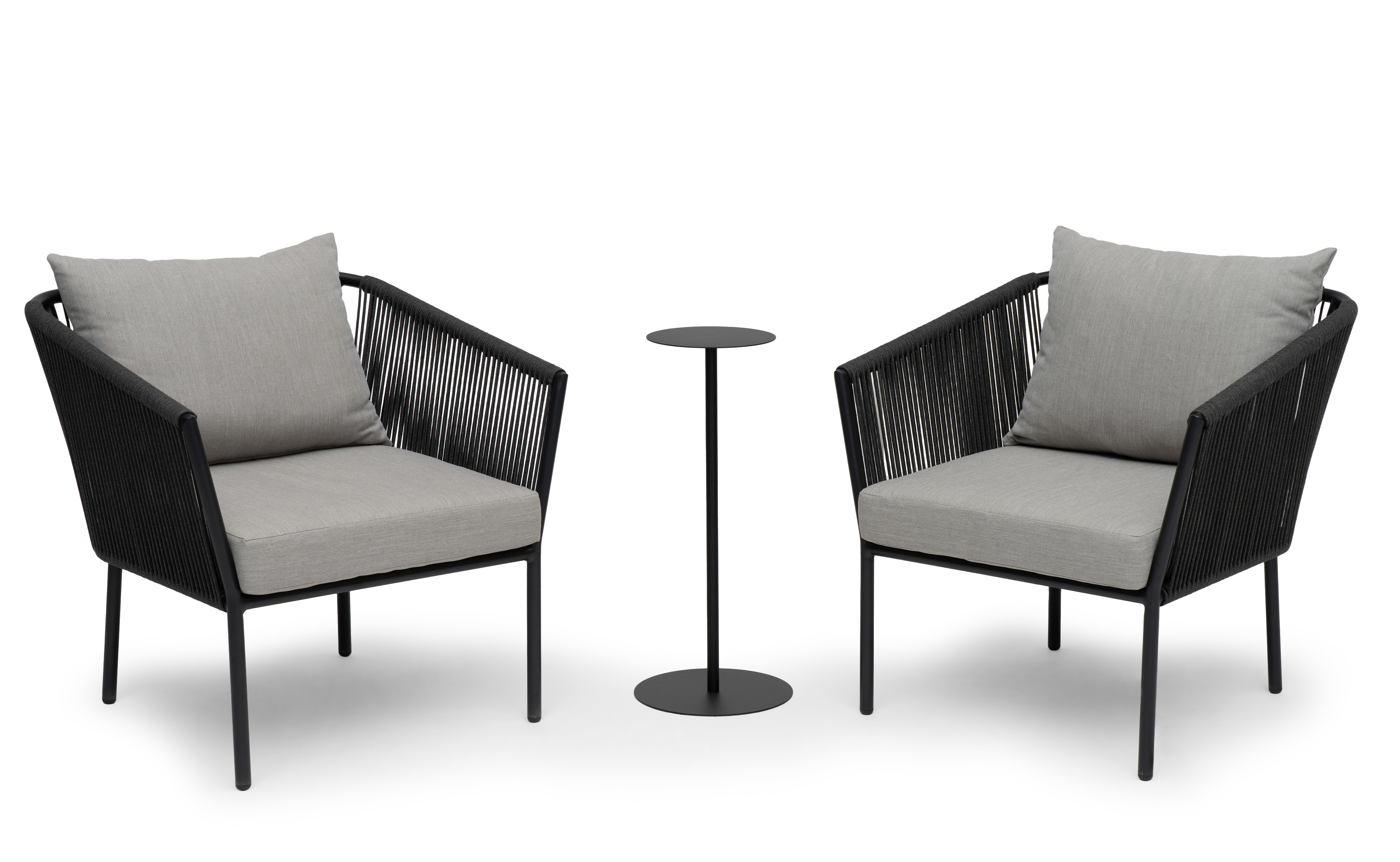 Hillerstorp Lersund Nojatuoli Musta/Harmaa